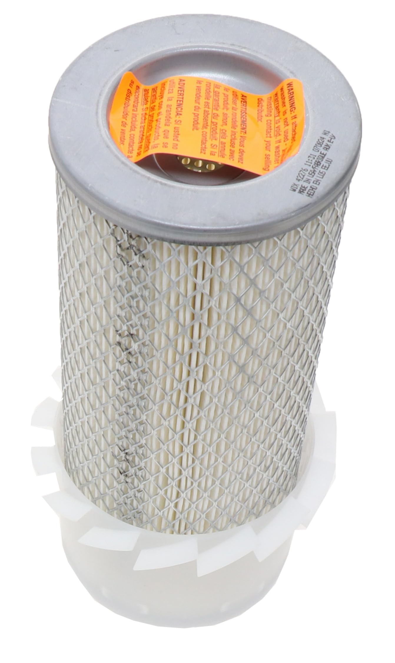 Wix Filters - 42276 Heavy Duty Air Filter W/Fin, Pack Of 1