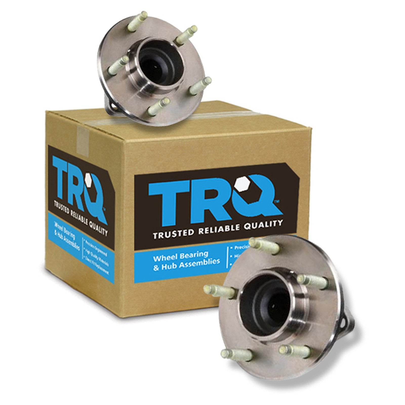 Trq Rear Wheel Hub Bearings Assembly Set Compatible With 2002-2007 Buick Rendezvous