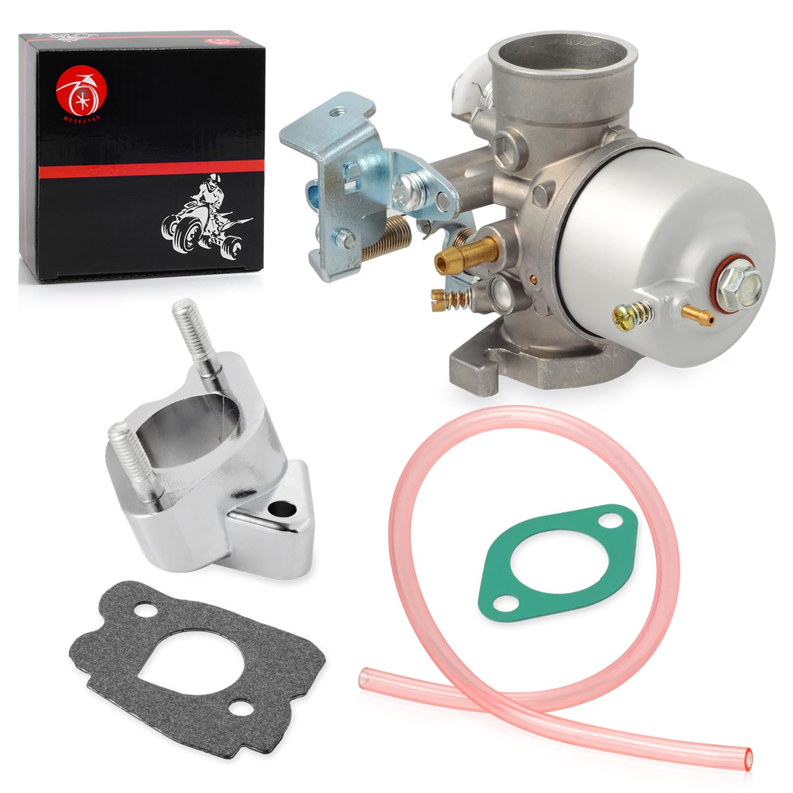 Carburetor & Aluminum Intake Manifold Boot W/Gasket For Yamaha Golf Cart G2 G8 G9 G11 A 85-95