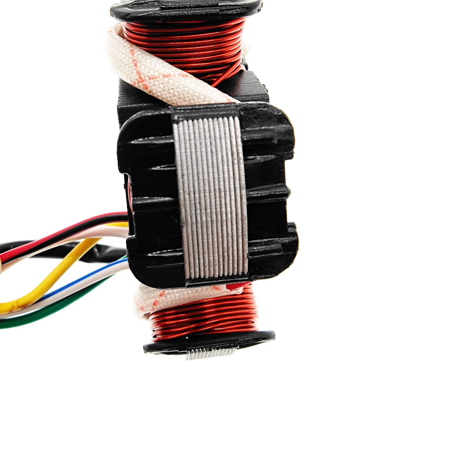 Gy6 Performance Stator Coil 50Cc 110Cc 125Cc 150Cc Ac 6 Coil 5 Wire Stator For Gy6 50Cc 125Cc 150Cc Taotao Scooter Atv Go Kart Moped