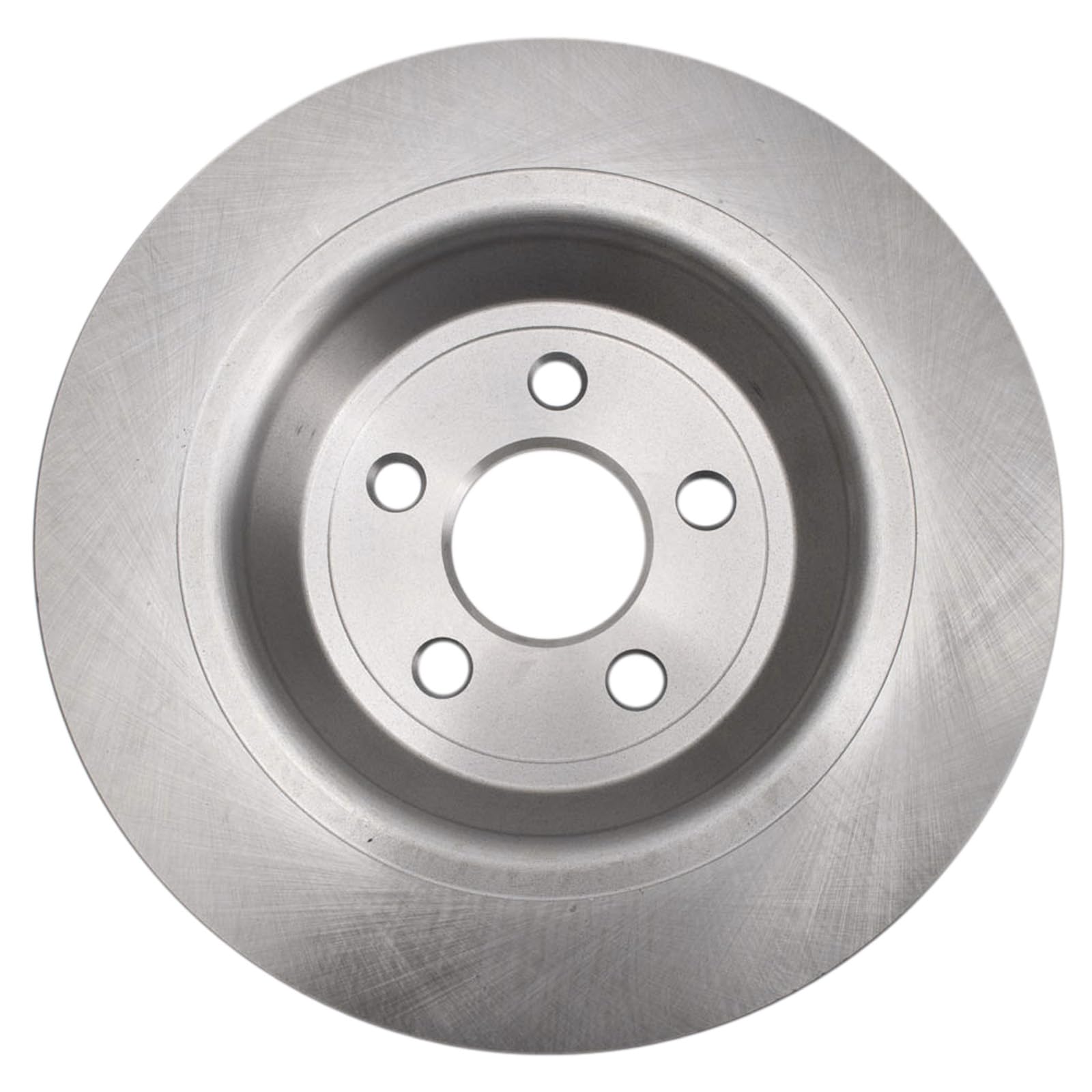 Trq Rear Driver & Passenger Side Brake Rotor Pair Compatible With Ford Edge
