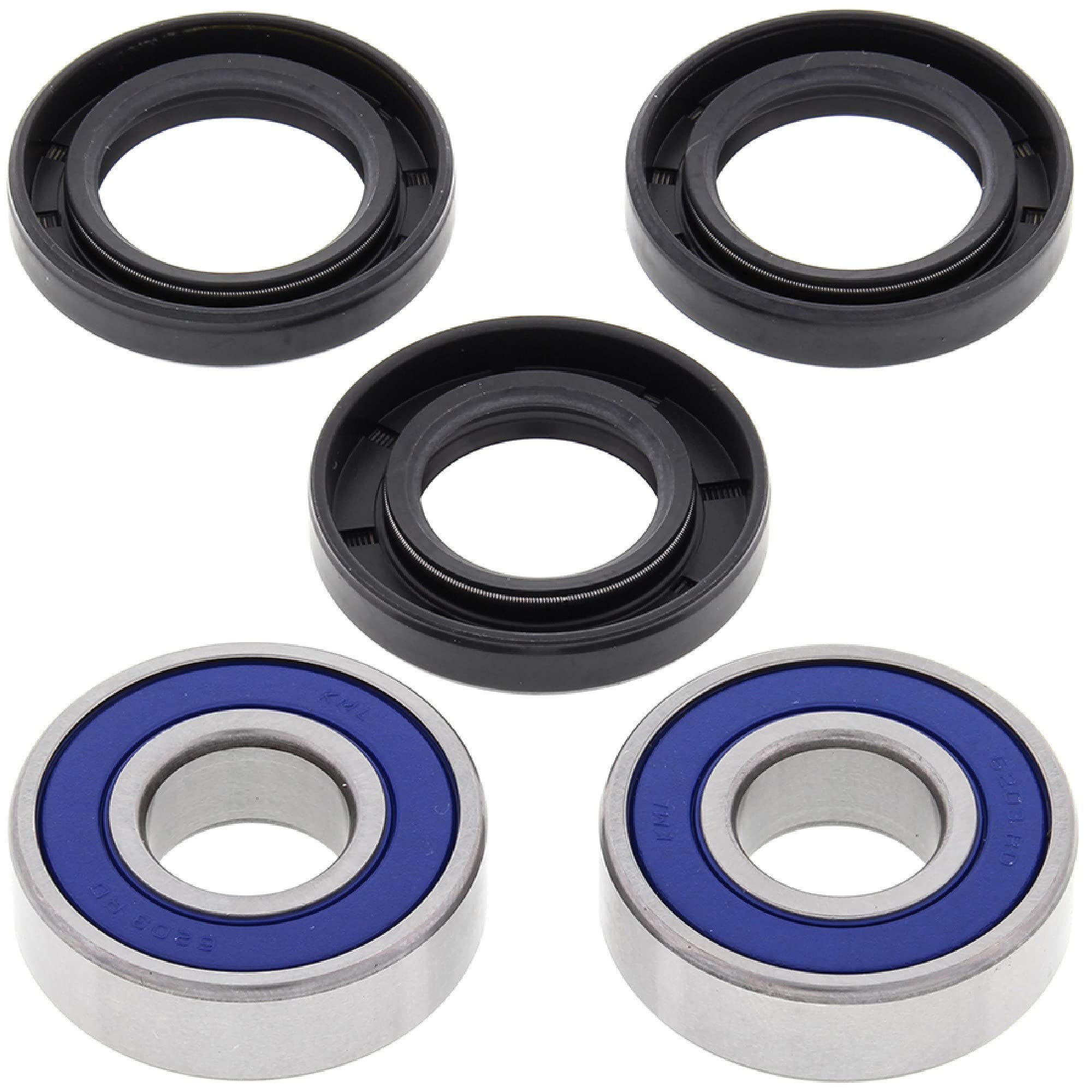 All Balls Racing Front Wheel Bearing Kit 25-1219 Compatible With/Replacement For BMW F650GS 1999-2004, F650GS K72 2009-2013, F65