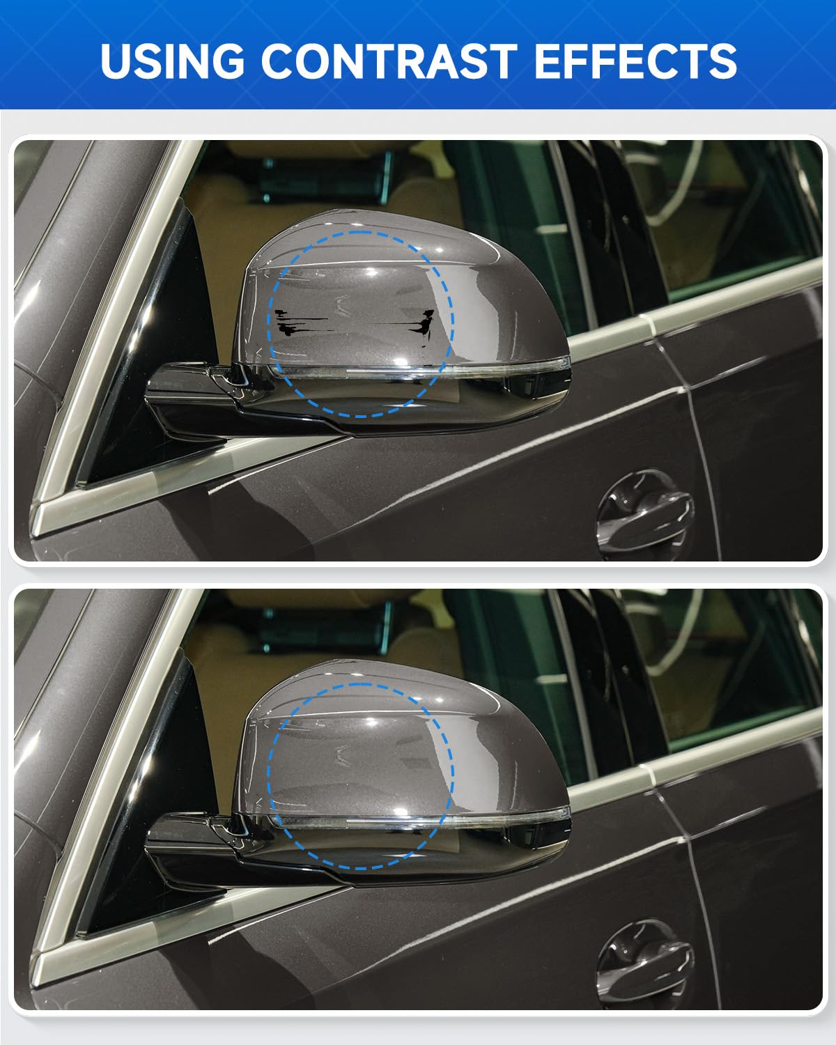 H5 Caribou Metallic Touch Up Paint Compatible with Ford Exact Match Touch Up Paint Car Scratch Repair