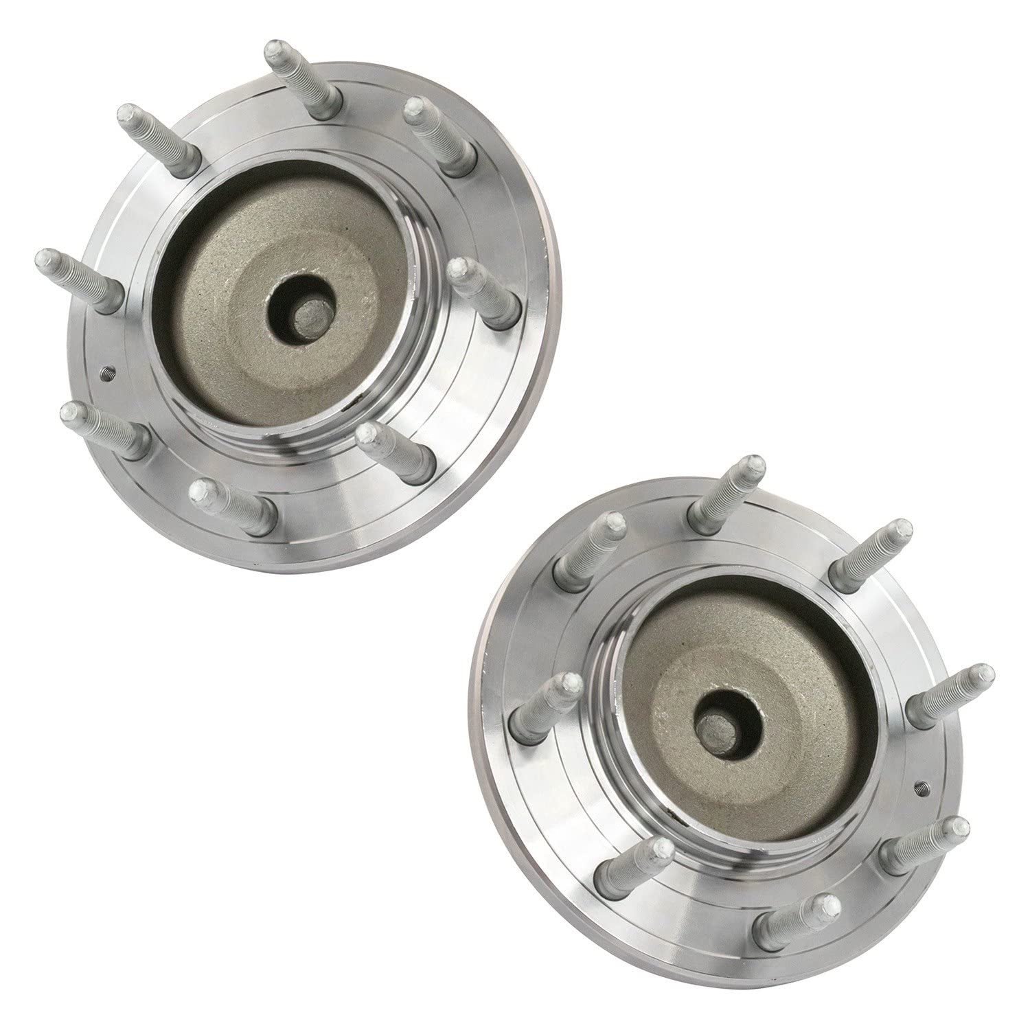 Trq Front Wheel Hub Bearings Assembly Set Compatible With 2011-2020 Chevrolet Silverado 2500 Hd Silverado 3500 Hd Gmc Sierra 250