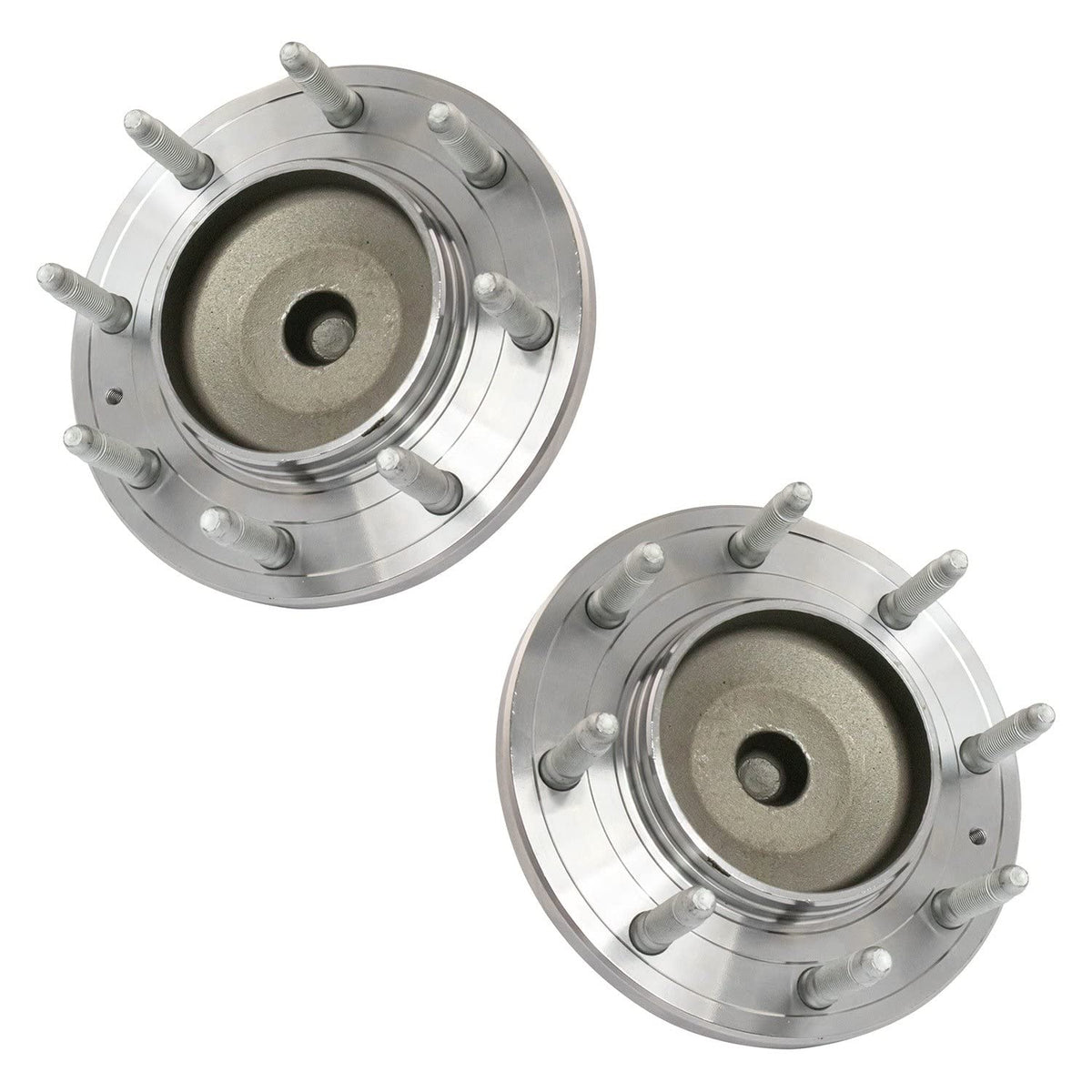 Trq Front Wheel Hub Bearings Assembly Set Compatible With 2011-2020 Chevrolet Silverado 2500 Hd Silverado 3500 Hd Gmc Sierra 250
