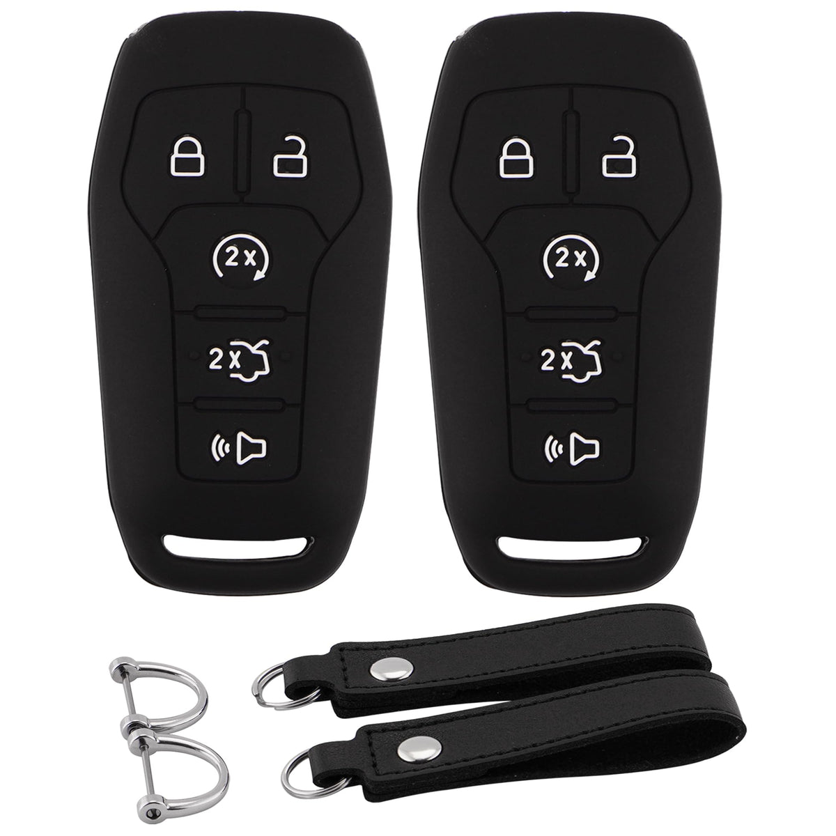 Key Fob Case Shell Fit For Ford Explorer Edge Mustange