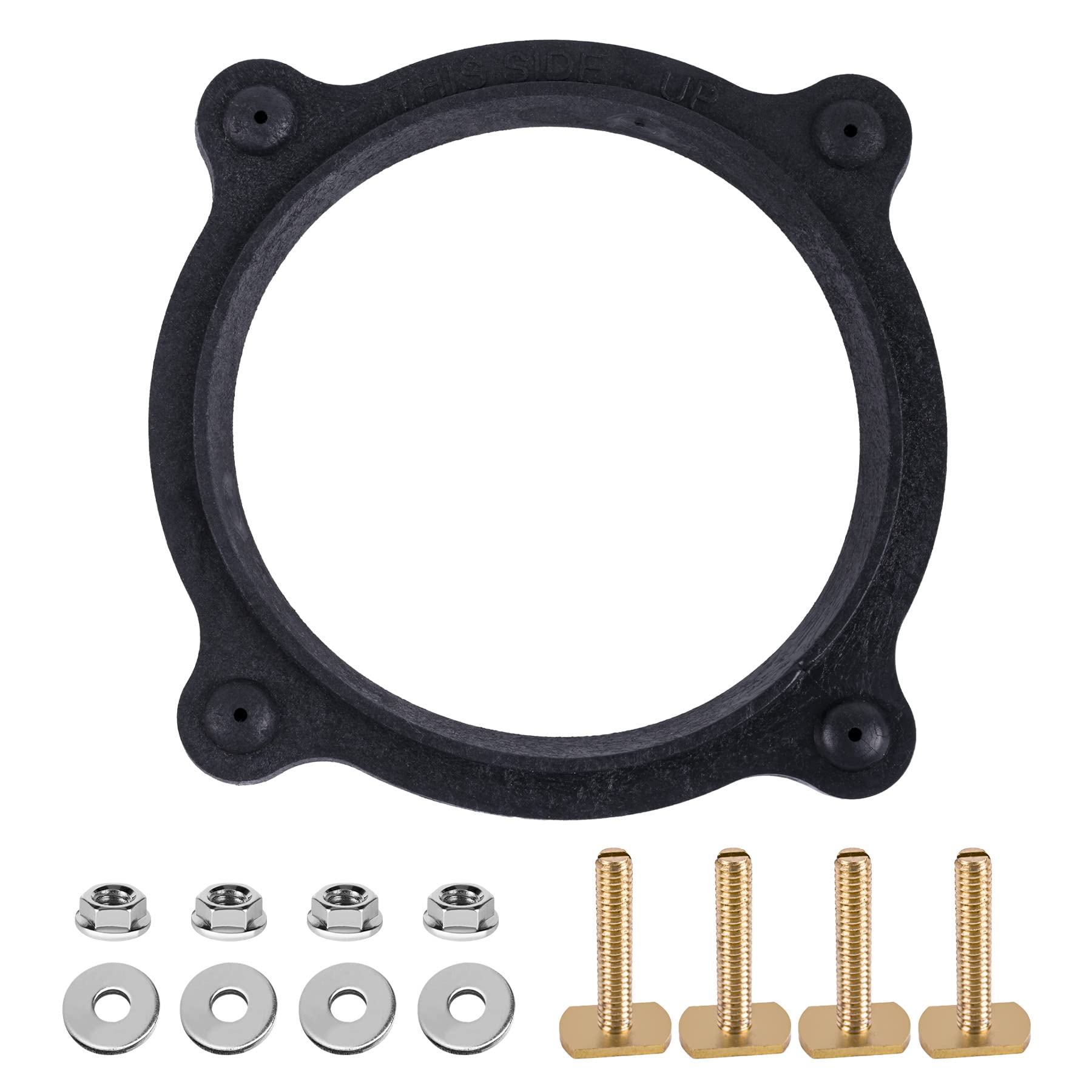 385310063 Floor Flange Seal And Mounting Kit Replacement, Rv Toilet Seal Kit For Dometic/Sealand Toilet