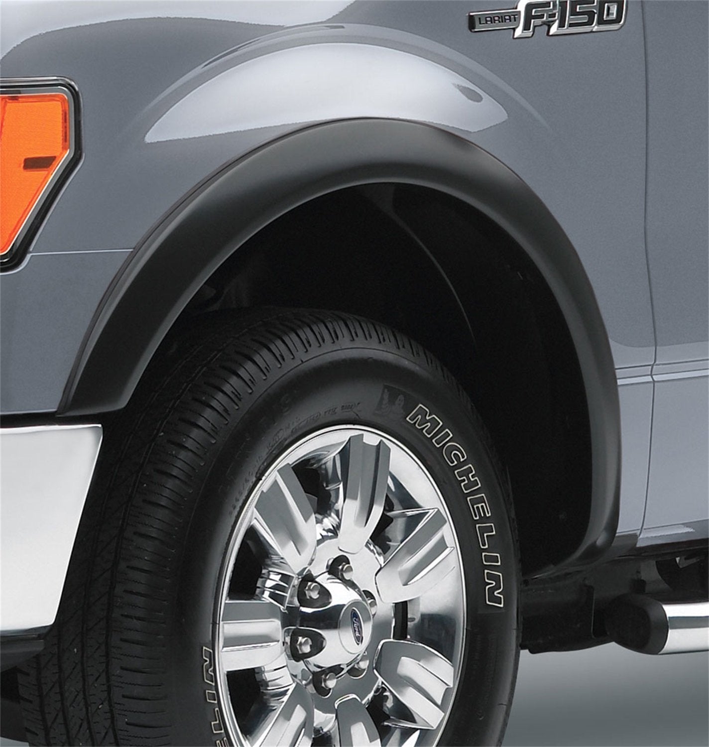 Egr 783374 Oem Look Fender Flare Set, Matte Black Finish, Compatible With Select Ford F-150 Models