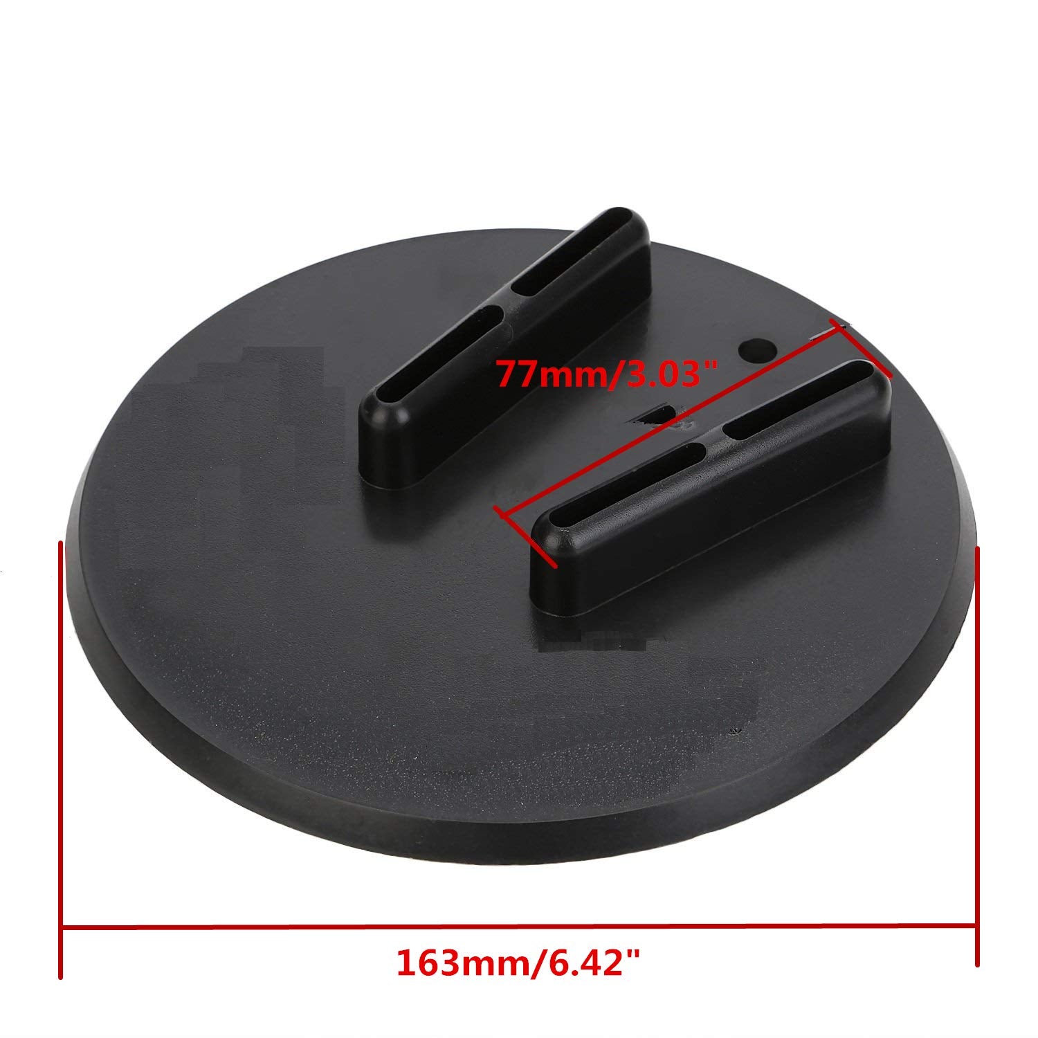 Cicmod Motorcycle Kickstand Pad Kick Stand Coaster Puck For Harley Davidson Touring Sportster