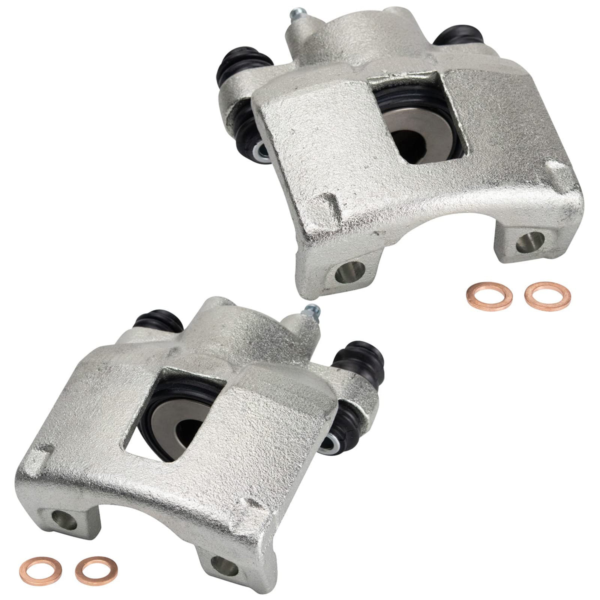 Trq Rear Brake Caliper Set Compatible With 1994-1998 Jeep Grand Cherokee