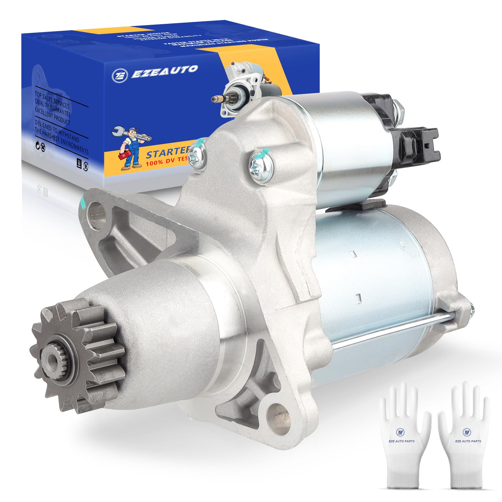 Ezexpreze 17825N Starter Motor for Toyota Camry 02-17, Sienna 04-16, Highlander 04-19, RAV4 06-18, Avalon 05-18, Solara 02-08, L