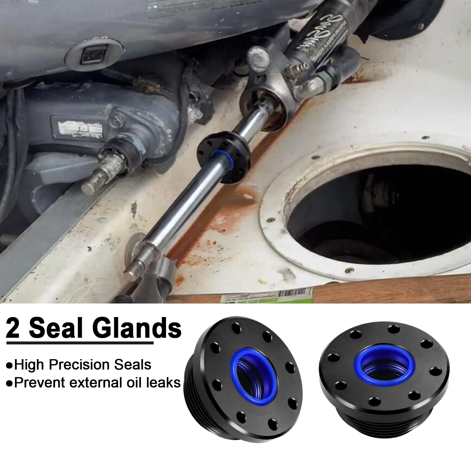 Hc5345 Seal Kit Replacement For Seastar Hc5345 Seal Kit - Front Mount Hydraulic Steering Cylinder Seal & Pin Wrench Hs5157 Kit F
