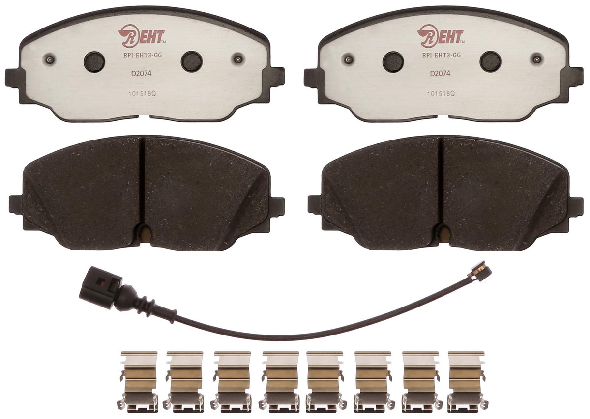 Raybestos Premium Raybestos Element3 Eht Replacement Front Brake Pad Set For Select 2018-2021 Volkswagen Atlas And 2020-2021 Vol