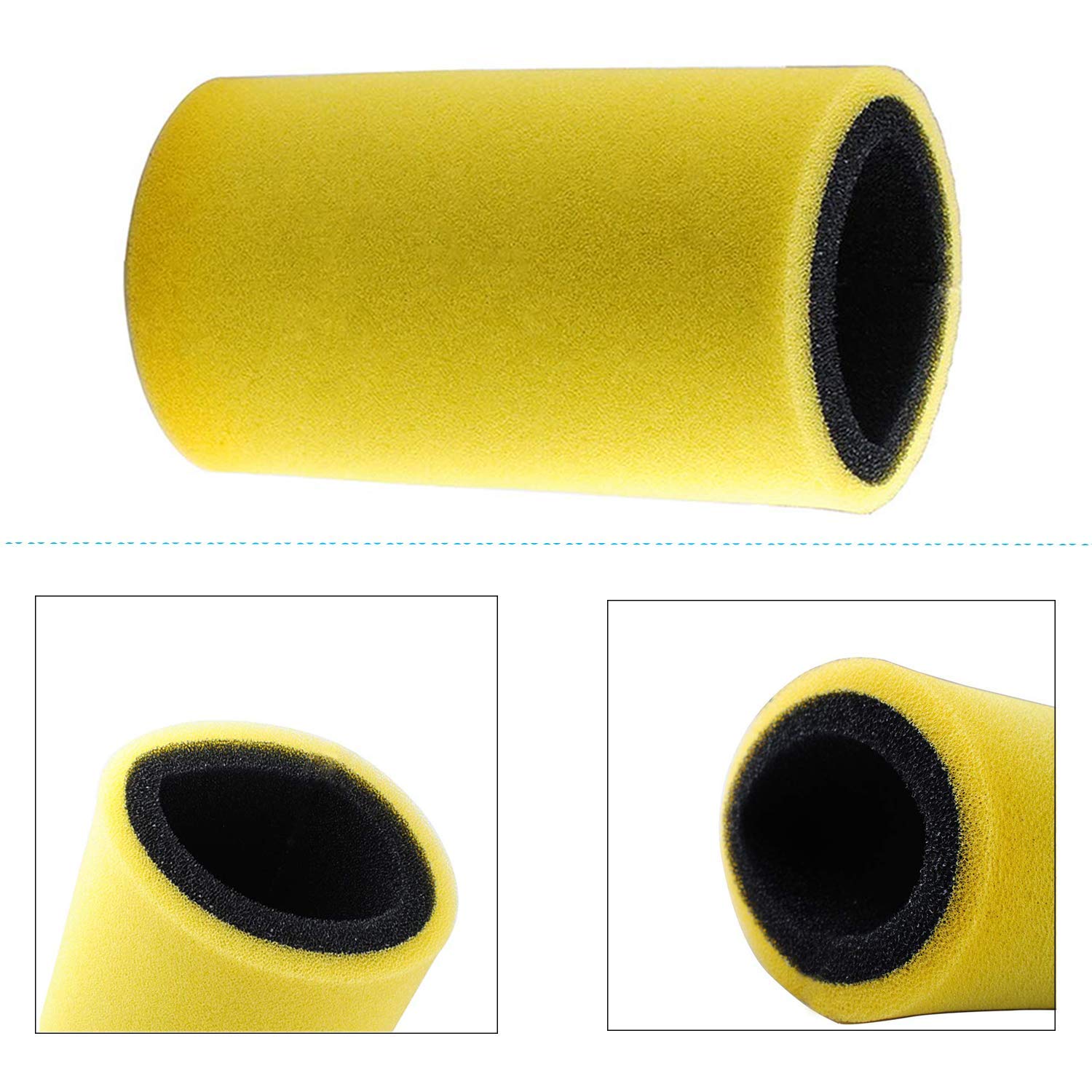 660 Rhino Air Filter Replacement Compatible With Yamaha 450 Replace 5Ug-E4451-00-00 Dual Stage Filter Parts By Wadoy