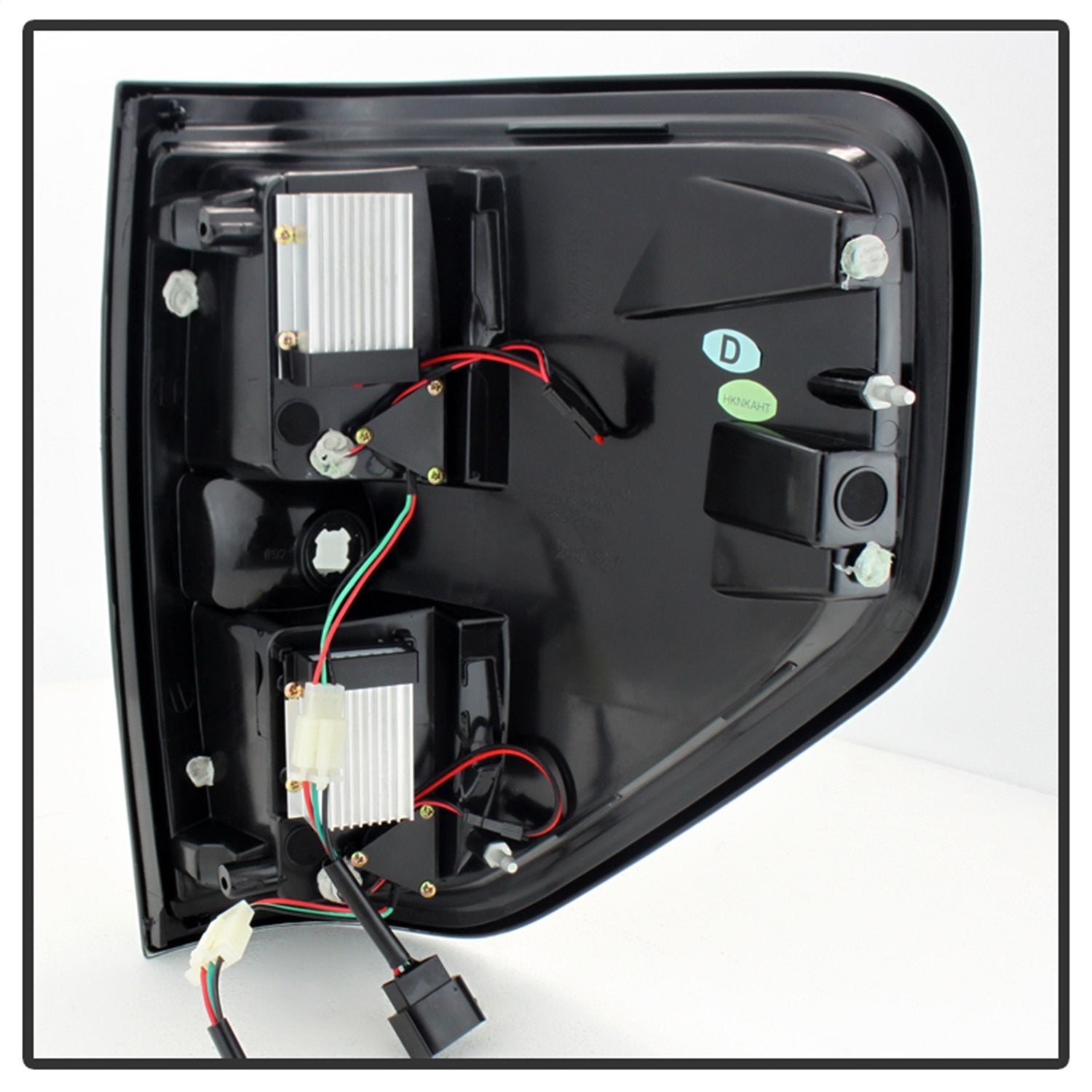 Spyder Auto 5008374 Led Tail Lights Black/Clear