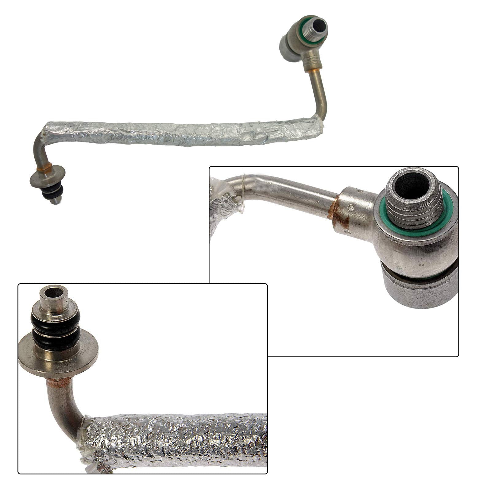 Koxuyim Turbo Oil Feed Pipe Tube Line Turbocharger Compatible With 11-19 Cruze, 12-20 Sonic, 13-21 Trax,13-21 Encore, Replaces 55592600 25198546 25200947 625-829