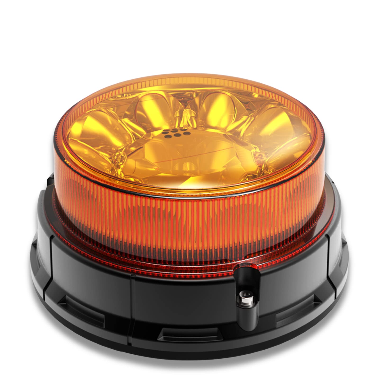 Agrieyes Class I Big Led Beacon Light 6.6'', 80W Automatic Light-Sensitive Warning Caution Lights,Rooftop Permanet Mount Flashin