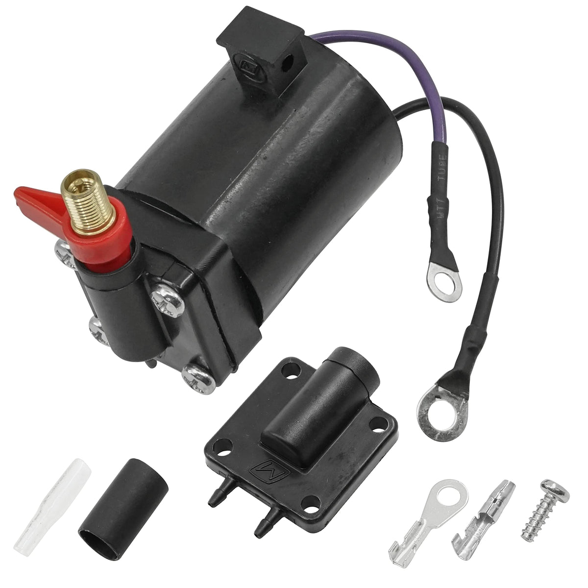 Caltric Fuel Primer Choke Solenoid For Johnson Evinrude Omc 5007356 437233 437238 43762 434326 397909 582865