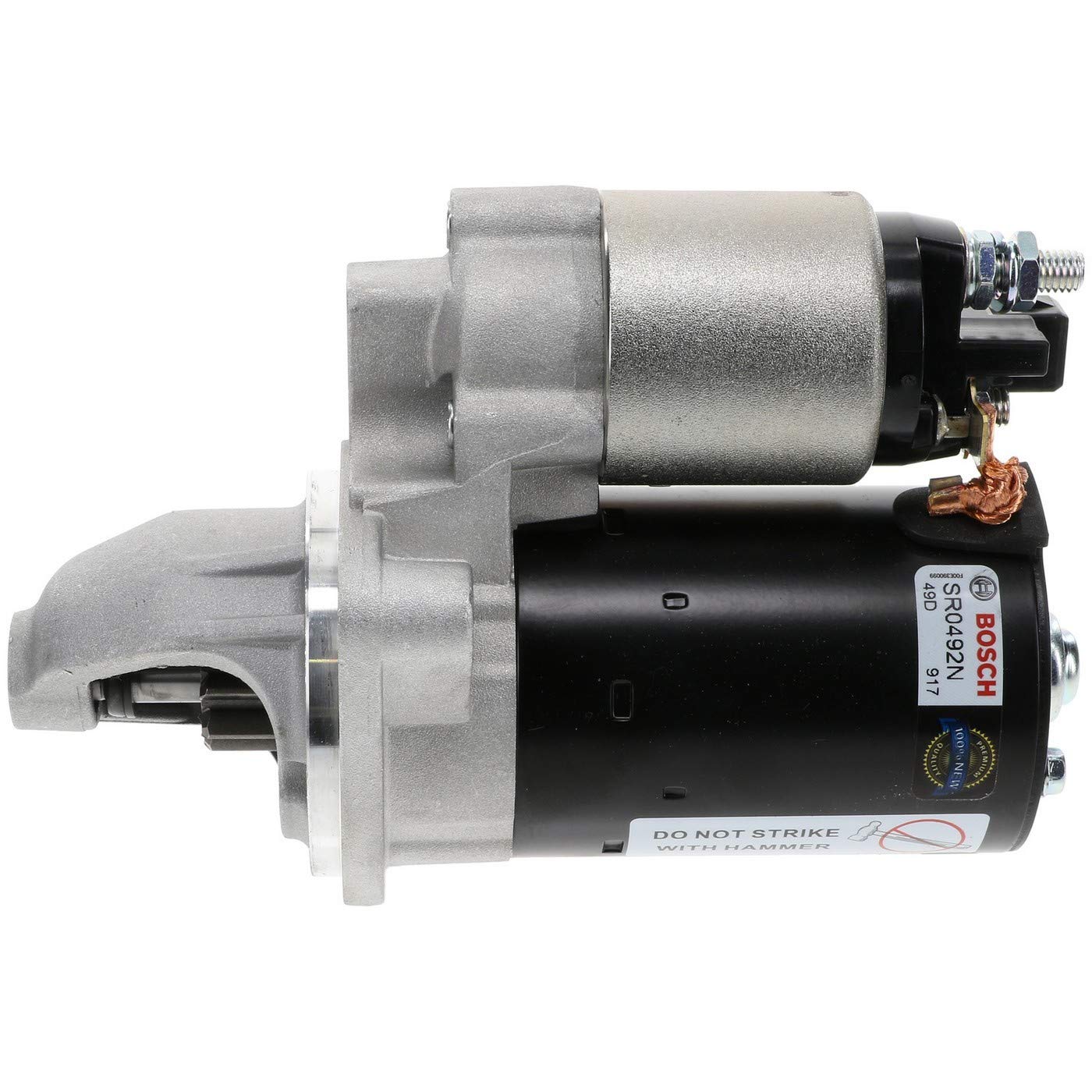 Bosch Automotive Sr0492N 100% New Starter For 2006-12 Bmw 1 Series M,128I,135I,323I,325I,328I,328I 330I,335I,335Is,525I,528I,528