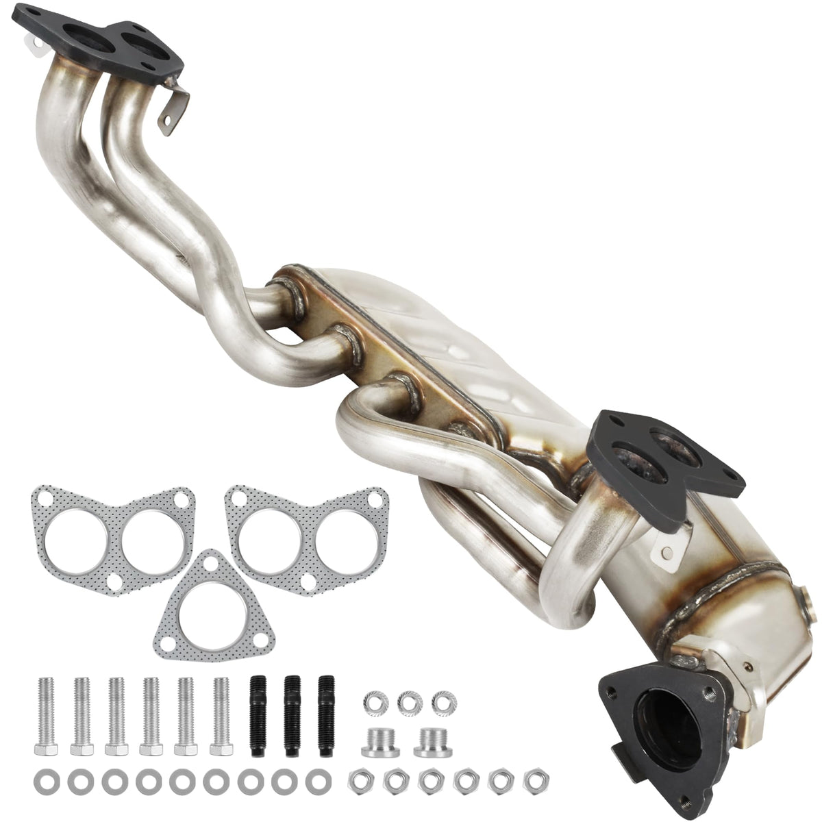 KLN Catalytic Converter Kit Direct-Fit Compatible with Subaru Forester 2011-2016, Impreza 2012-2016, Legacy/Outback 2013-2014, X