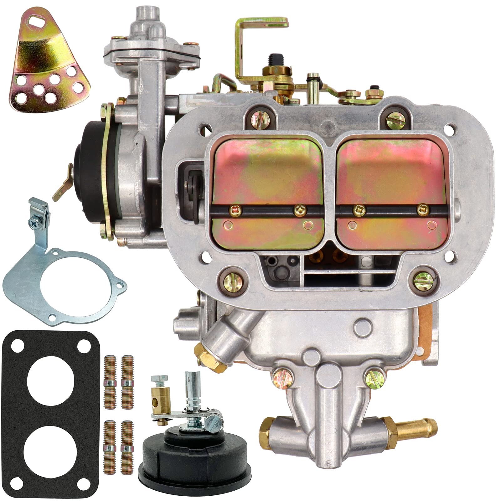 NENKUTEN New Carburetor 2 Barrel for Weber 32/36 DGV DGEV Electric Choke 32x36 for Toyota Pickup Celica Corona 20R 22R Holley Ma