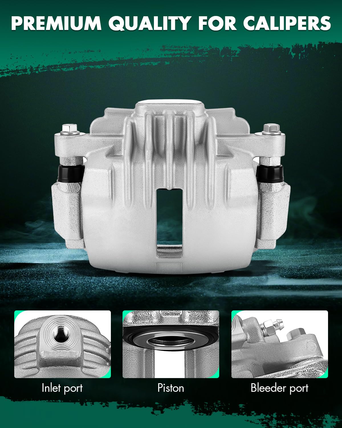 Scitoo Rear Brake Calipers With Bracket 18B4713 18B4712 Compatible For Chevy Blazer/S10, For Gmc Jimmy 98-05 For Gmc Sonoma 98-0