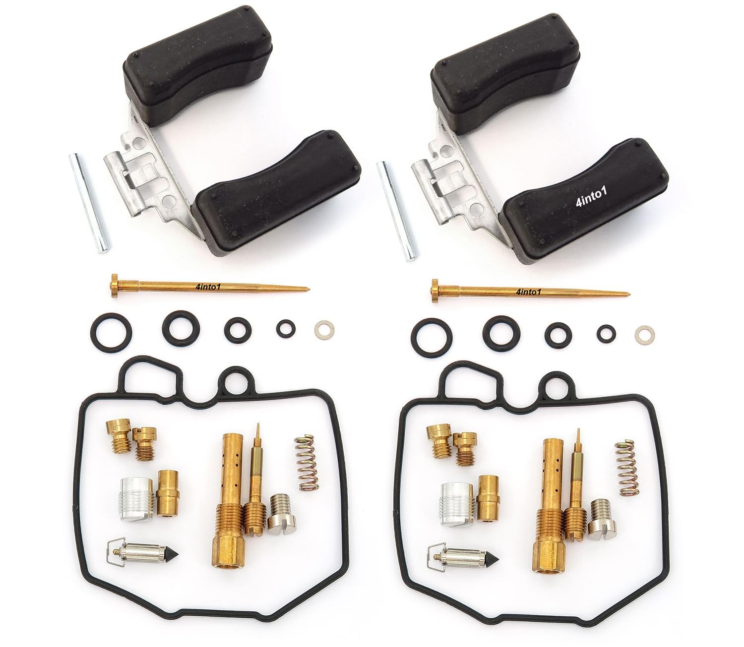 Deluxe Carburetor Rebuild Kit With Floats - Fits Honda Cm400A - Cm400T - 1979