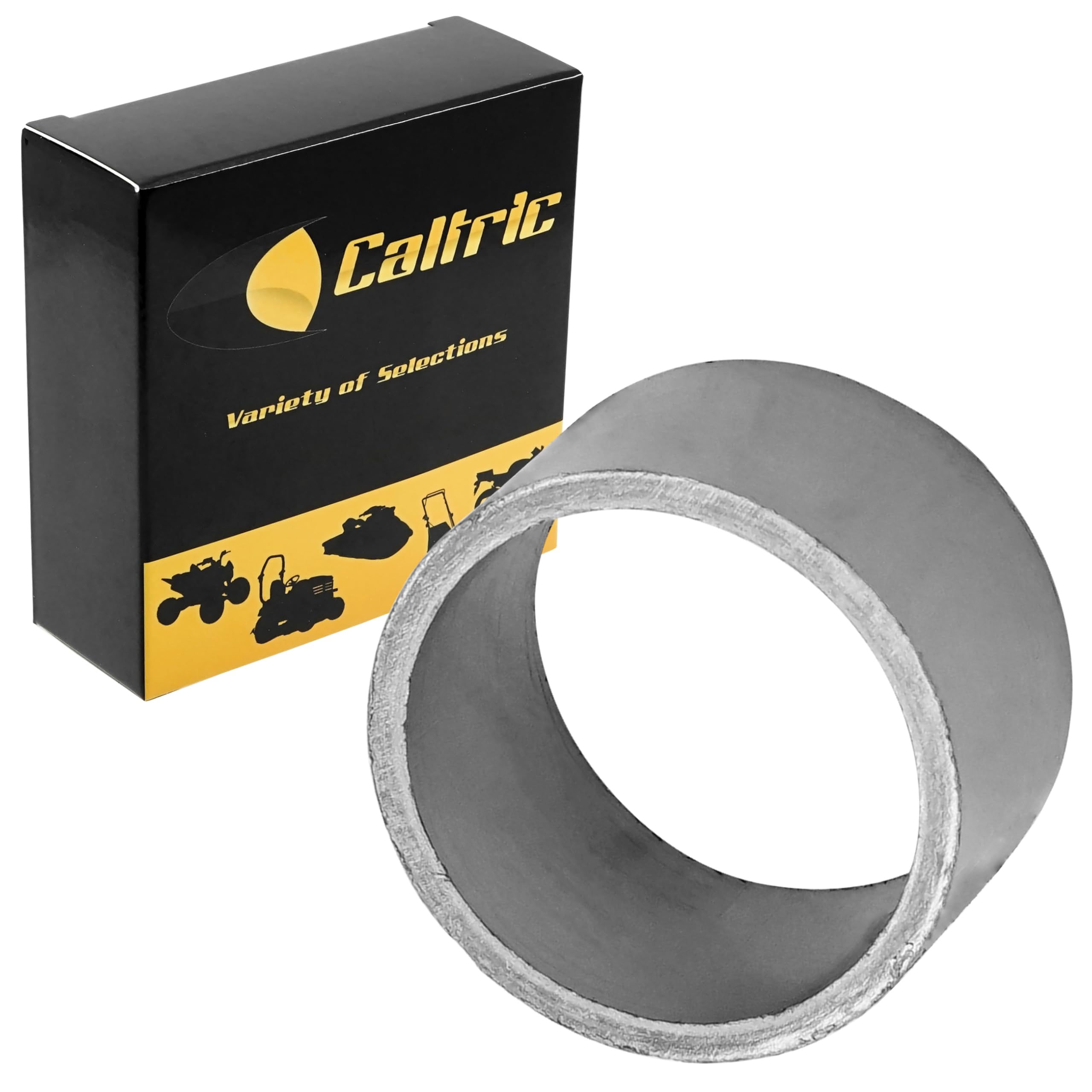 Caltric Muffler Pipe Donut Gasket Compatible with Honda Pioneer 700 Sxs700M2 M4 2014-2017