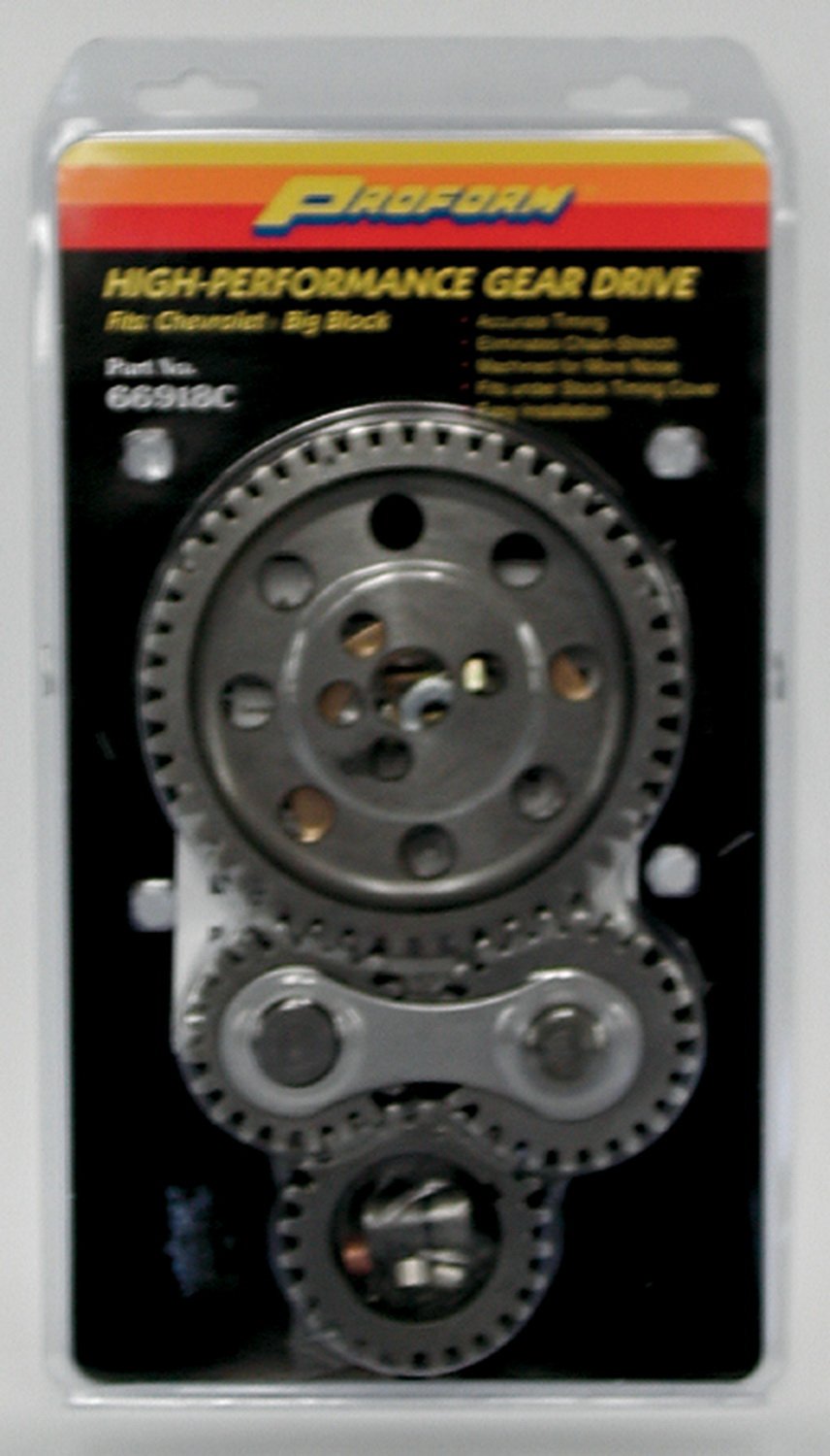 Timing Gear Drive, Dual Idler, Noisy, Steel, Big Block Chevy, Kit