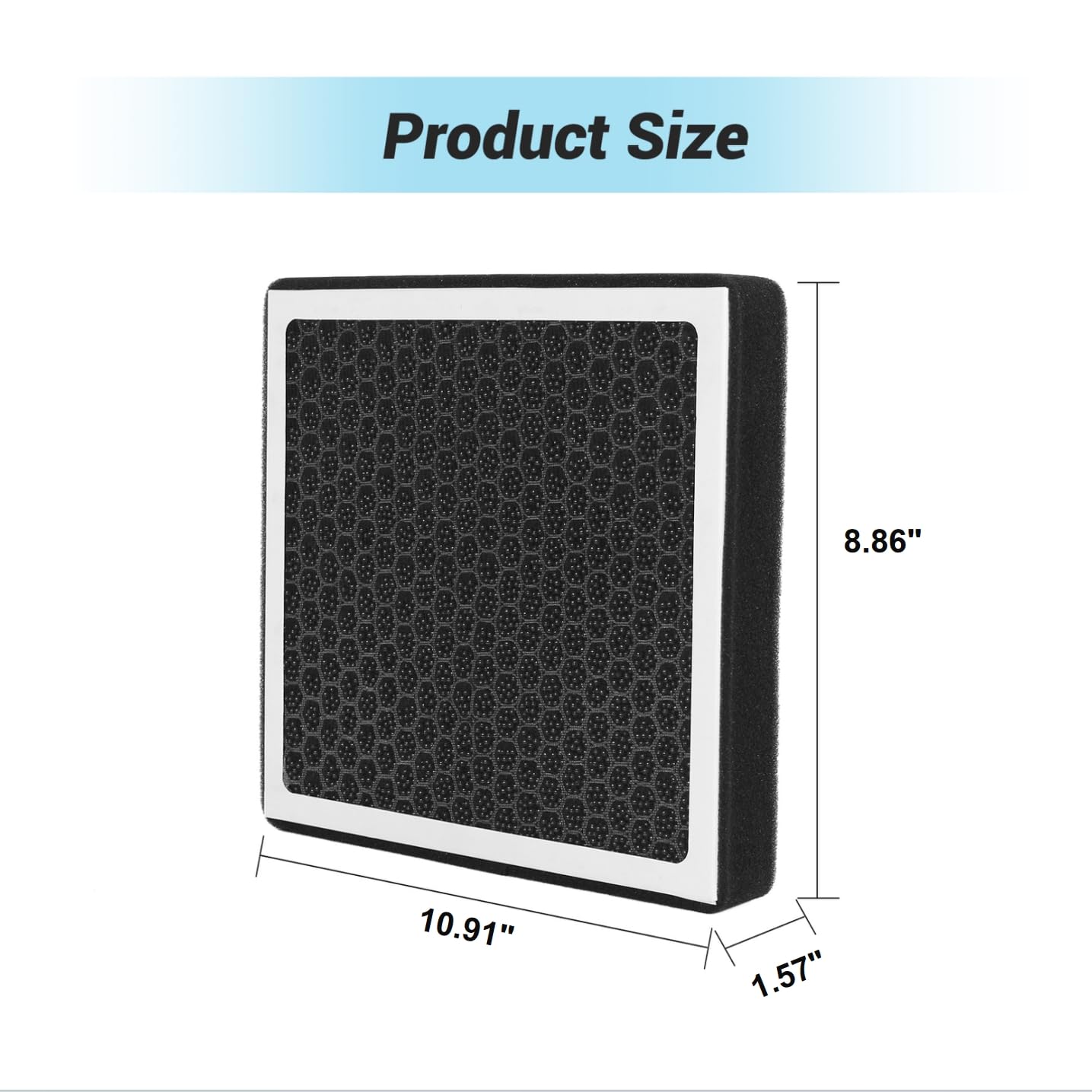 Jogoauto H772 Cabin Air Filter Replacement With 2020-2025 Ford Explorer, 2020-2024 Escape, 2021-2024 Bronco/Bronco Sport, 2020-2025 Lincoln Aviator/2020-2024 Lincoln Corsair-Jx6Z-19N619-Ba