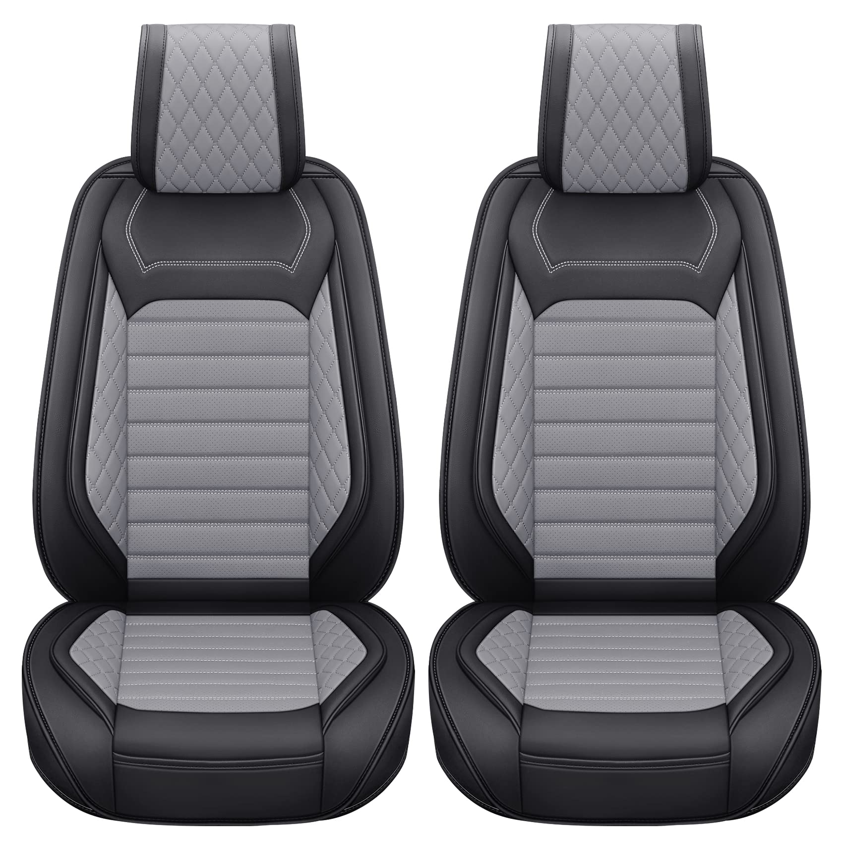 Aierxuan Front Driver Seat Covers for Cars Universal Fit for Honda Toyota Hyundai Elantra Jeep Wrangler Liberty Acura Mitsubishi