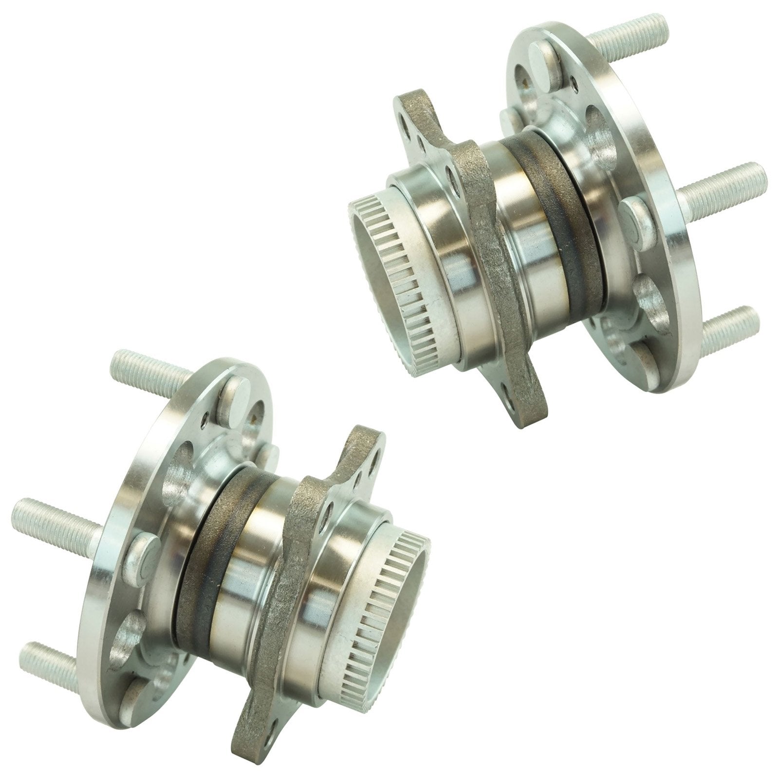 Trq Rear Wheel Hub Bearings Assembly Set Compatible With 2011-2016 Hyundai Elantra 2013-2014 Elantra Coupe 2013-2017 Elantra Gt