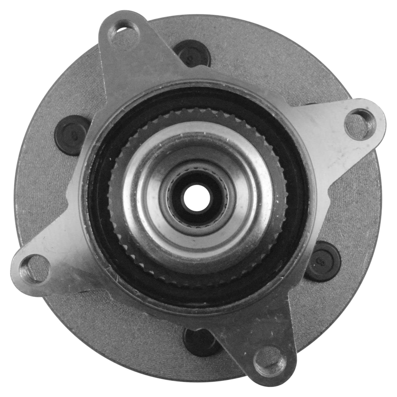 Trq Wheel Bearing & Hub Assembly With Abs Sensor Compatible With 2007-2010 Ford Expedition Lincoln Navigator