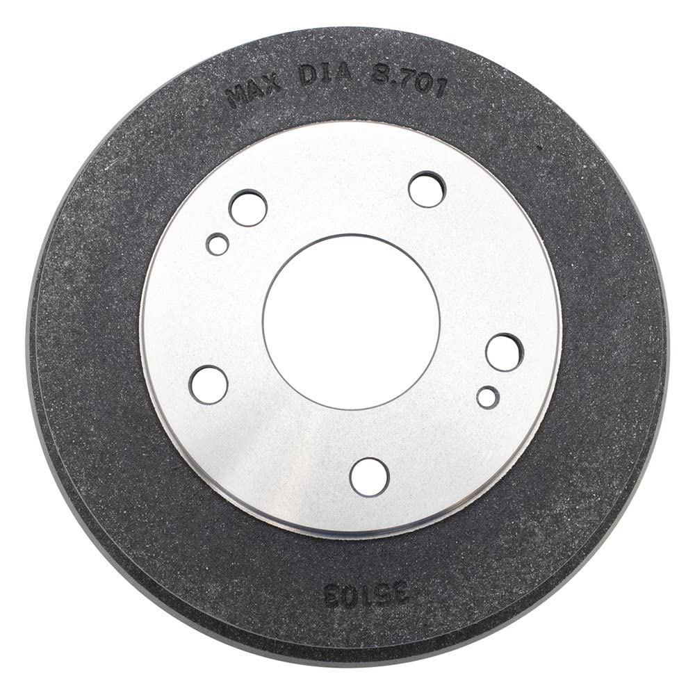 Trq Rear Disc Brake Rotor Pair Set For 2003-2007 Honda Accord