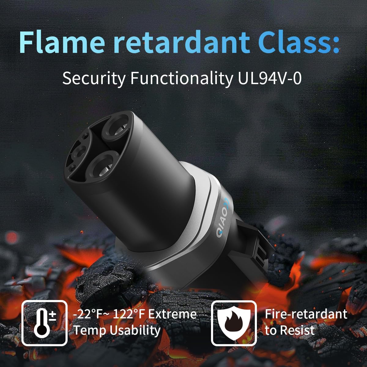 J1772 To Tesla Charger Adapter, Max 80A 280V Fast Charging For Tesla Model 3/Y/X/S, Chargers Connecting Seamlessly To Sae J1772