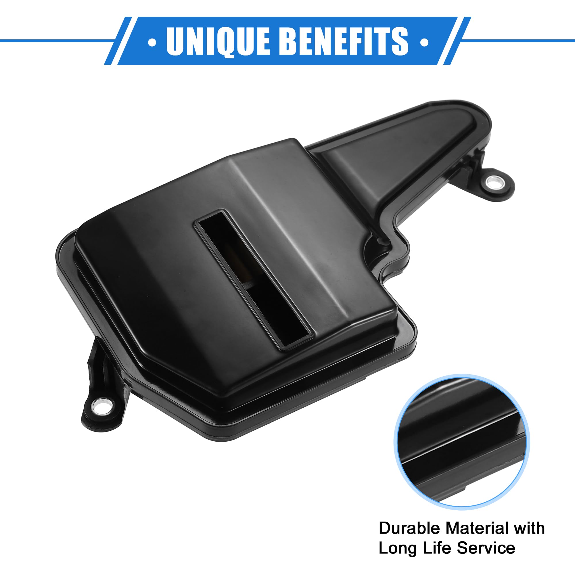 VekAuto Automatic Transmission Filter Kit for Mazda 3 & 6, Durable Plastic, Black, 9.84"x4.92"x1.97"