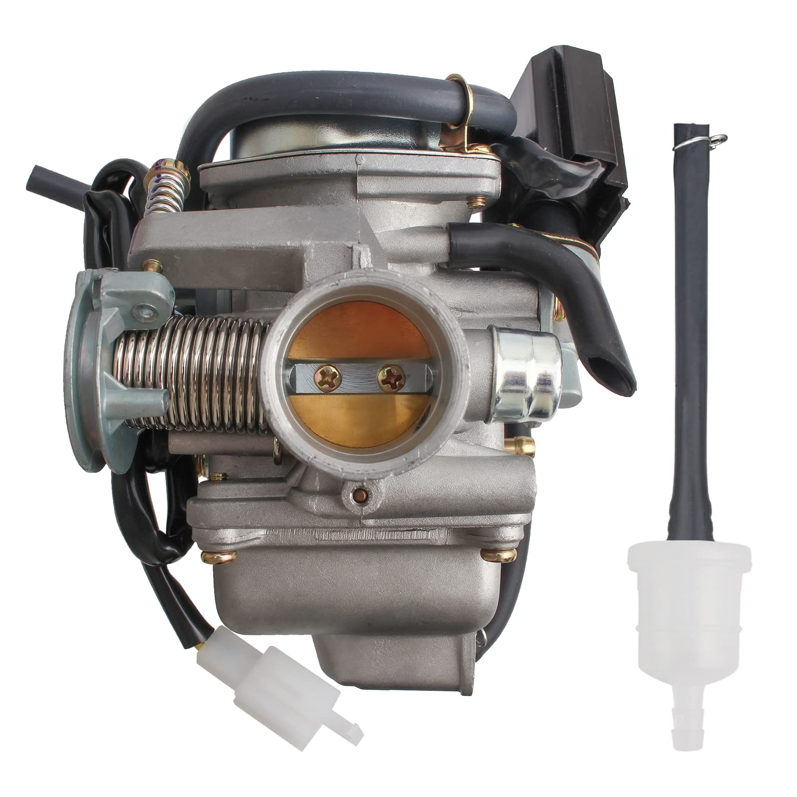 Autokay Gy6 150 Cc Carburetor Carb Scooter Go Kart Howhit Go Cart 26Mm 4 Stroke 150Cc