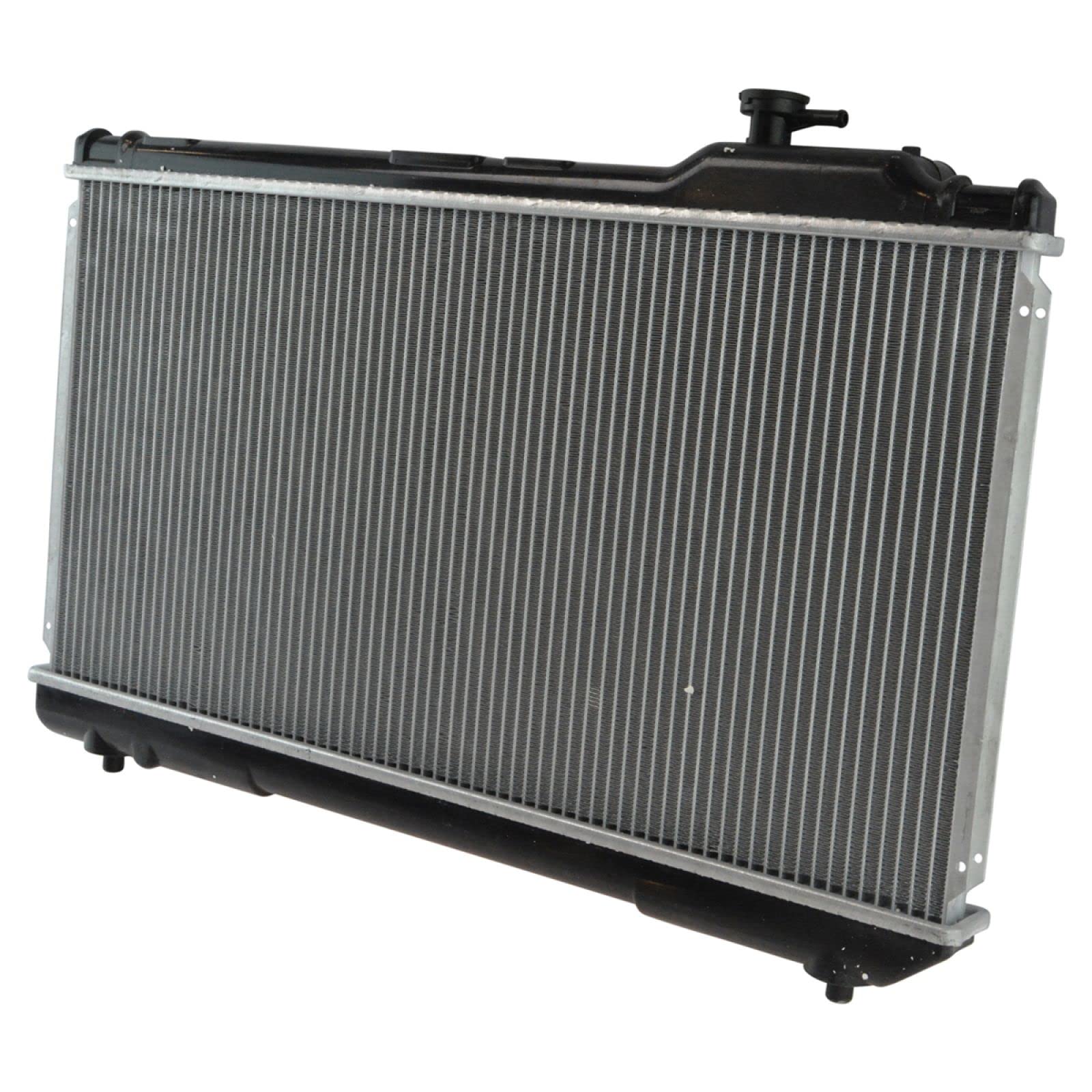 Trq Radiator Assembly Aluminum Core Compatible With 96-00 Toyota Rav4 Cu1859 Cu2292 To3010159 To3010161