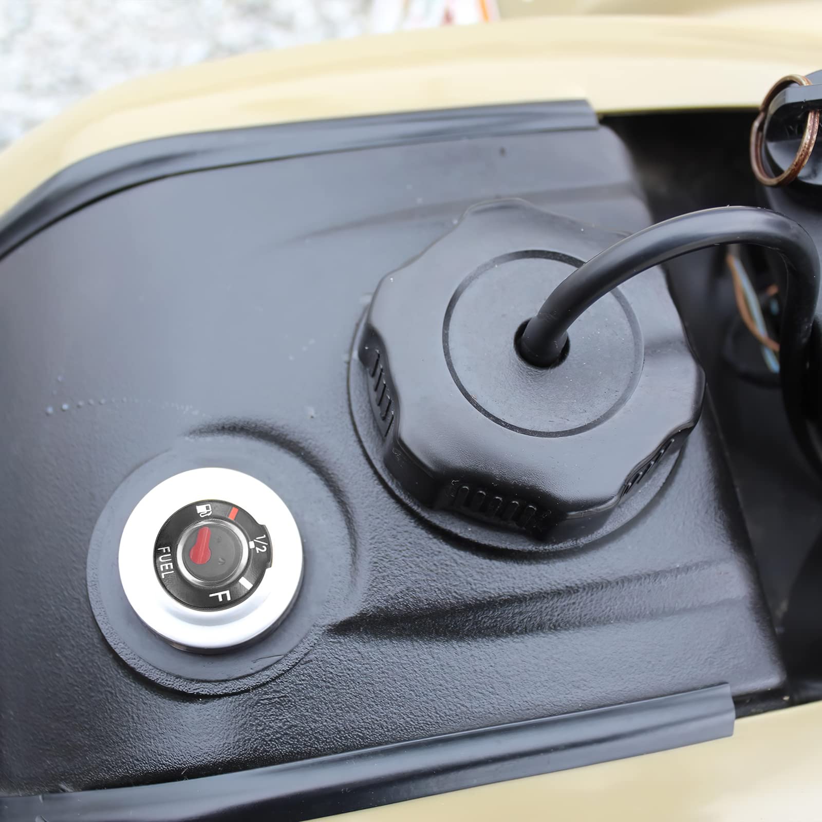 M Mati Atv Fuel Gas Tank Gauge Meter With Cap For Yamaha Grizzly 600 Big Bear 400 Kodiak 400 Yfm400 Yfm600 4Sh-24260-11-00 4Sh-24261-00-00