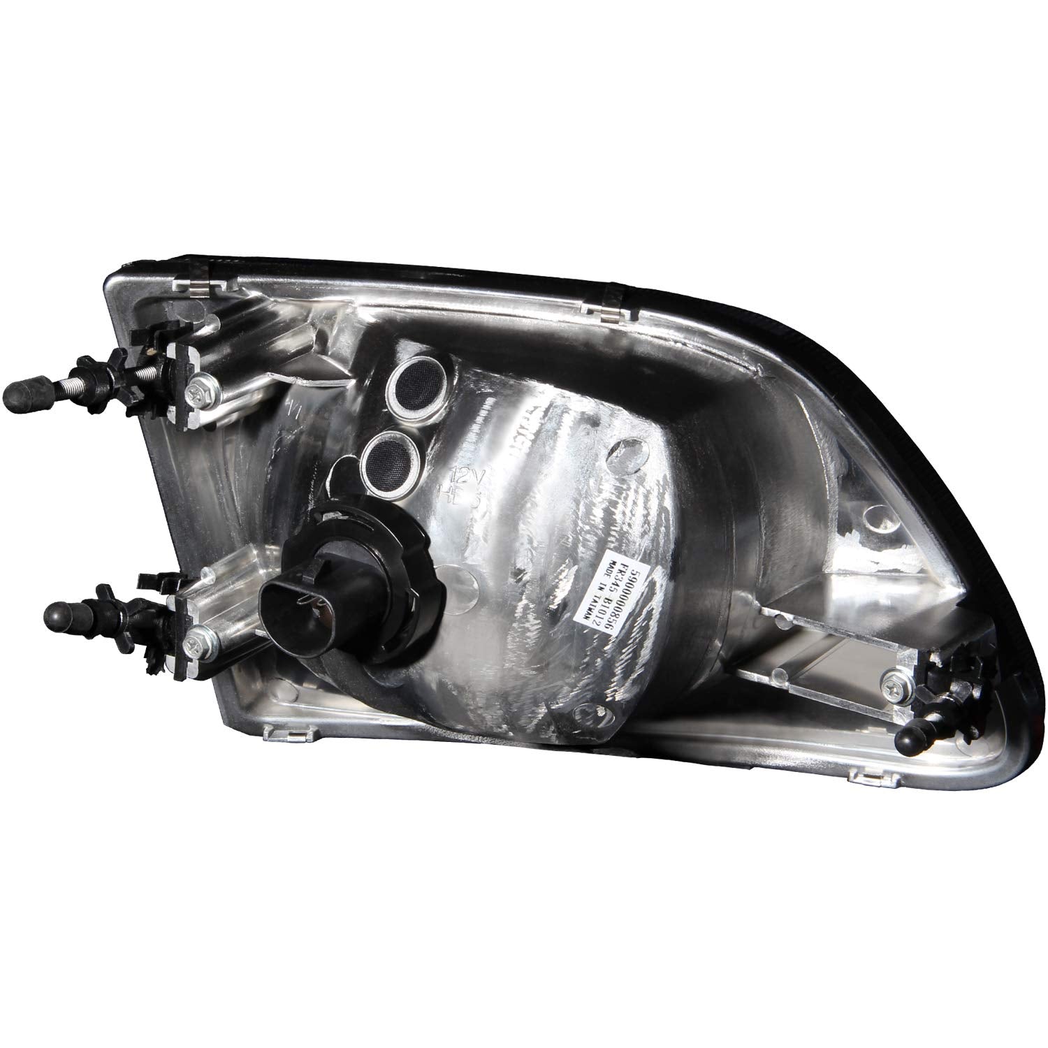 Anzo Usa 111030 Ford F-150 Crystal Chrome Headlight Assembly - (Sold In Pairs)