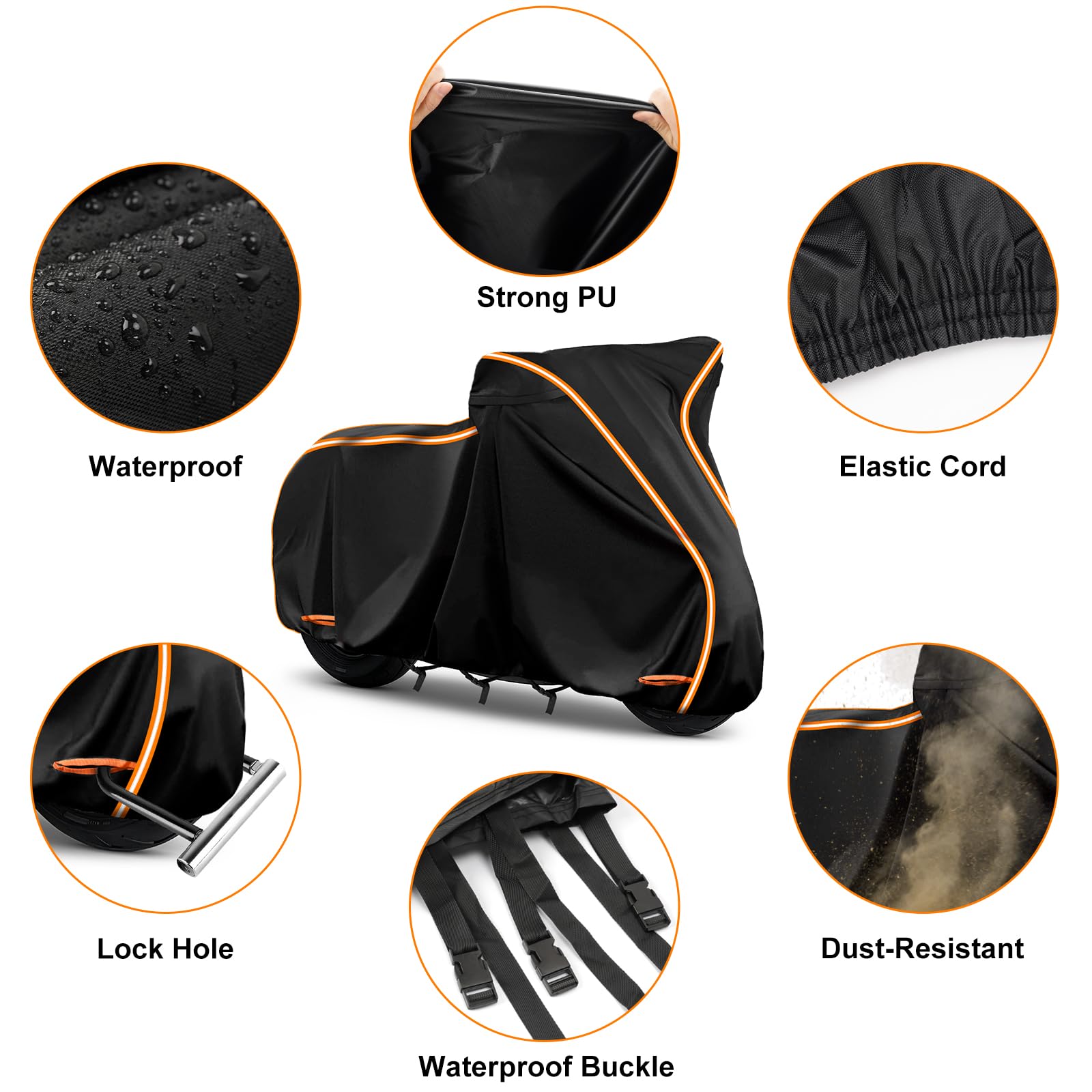 420D Motorcycle Cover For Nightster,Nightster Special,Nightster Classic,Sportster S,Sportster 883,Outdoor Bike Cover Windproof H