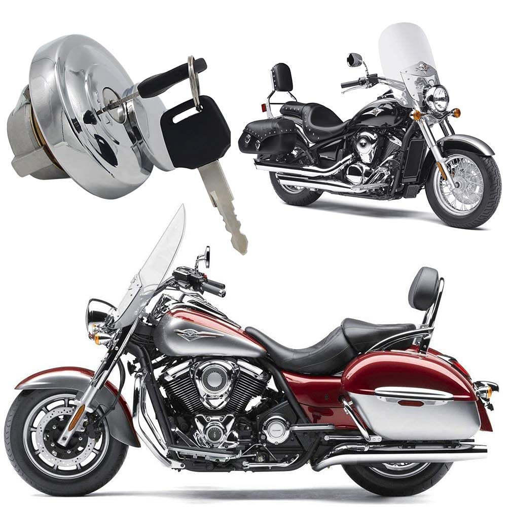 Gas Locking Cap Fuel Gas Tank Locking Cap Lid Cover Keys Oem:51049-5004 For Yamaha/Kawasaki