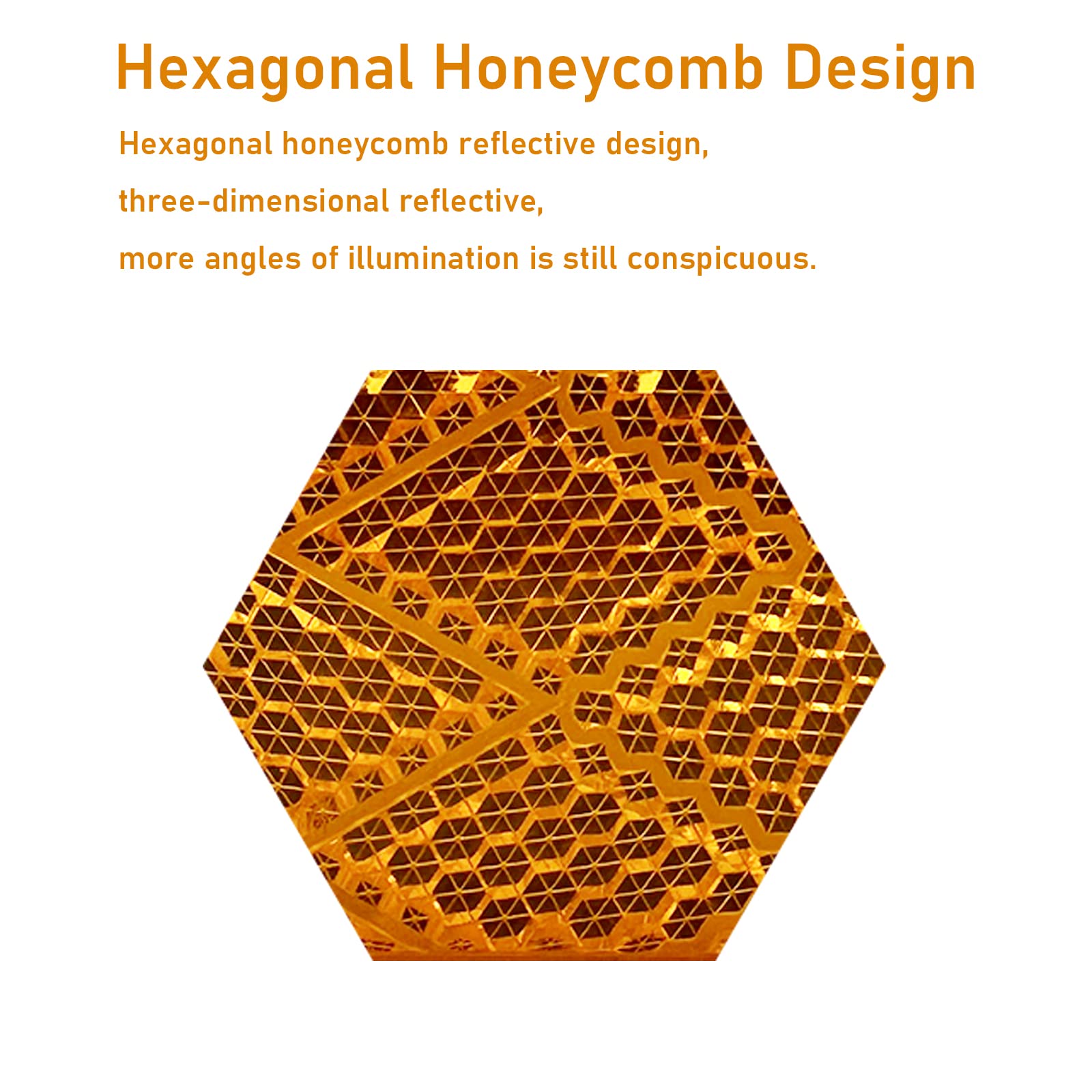 Reflector 76X22mm Self Adhesive Rectangle Safety Waterproof Stick on for Driveway Mailbox Trailer