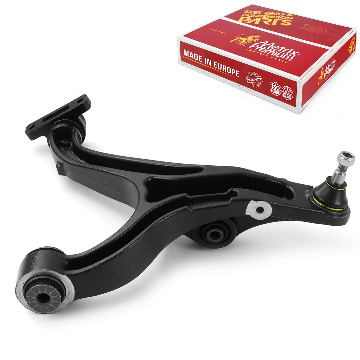 Metrix Premium Chassis Parts - Front Right Lower Control Arm W Ball Joint & Bushing Assembly Fits 2006-2010 Jeep Commander, 2005