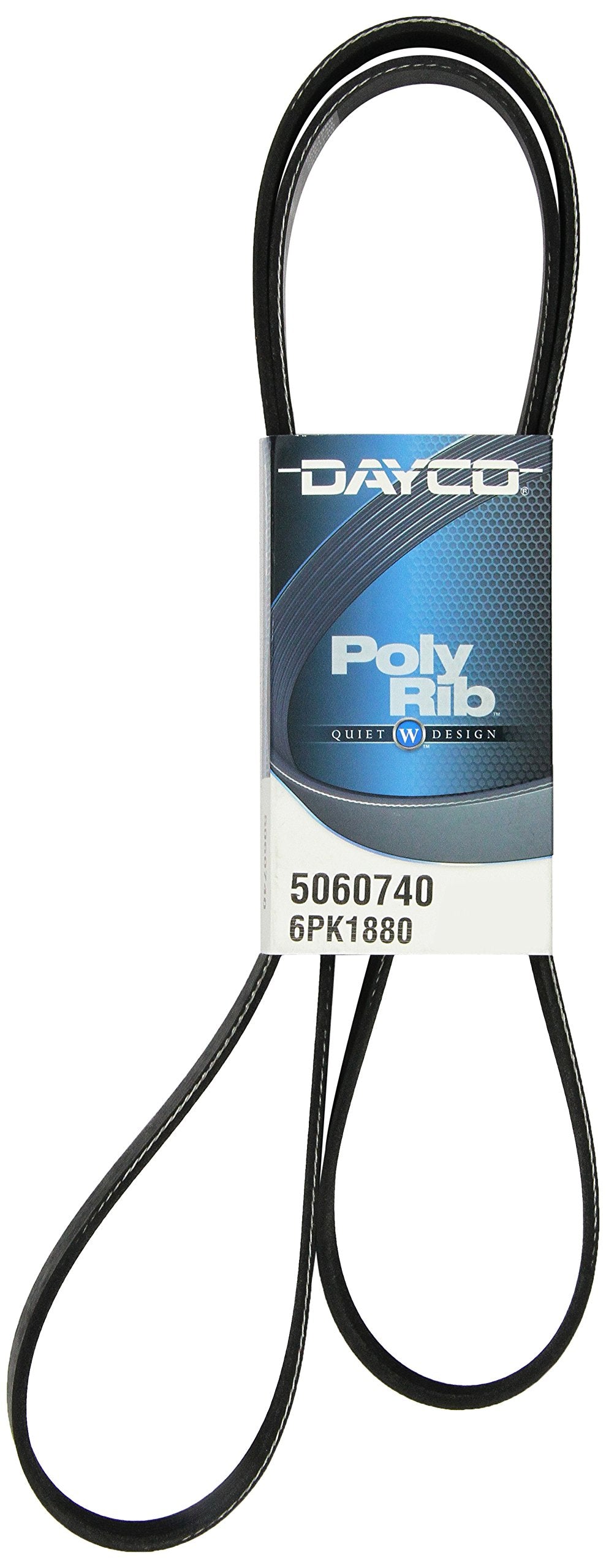 Dayco 5060740 Serpentine Belt , Black