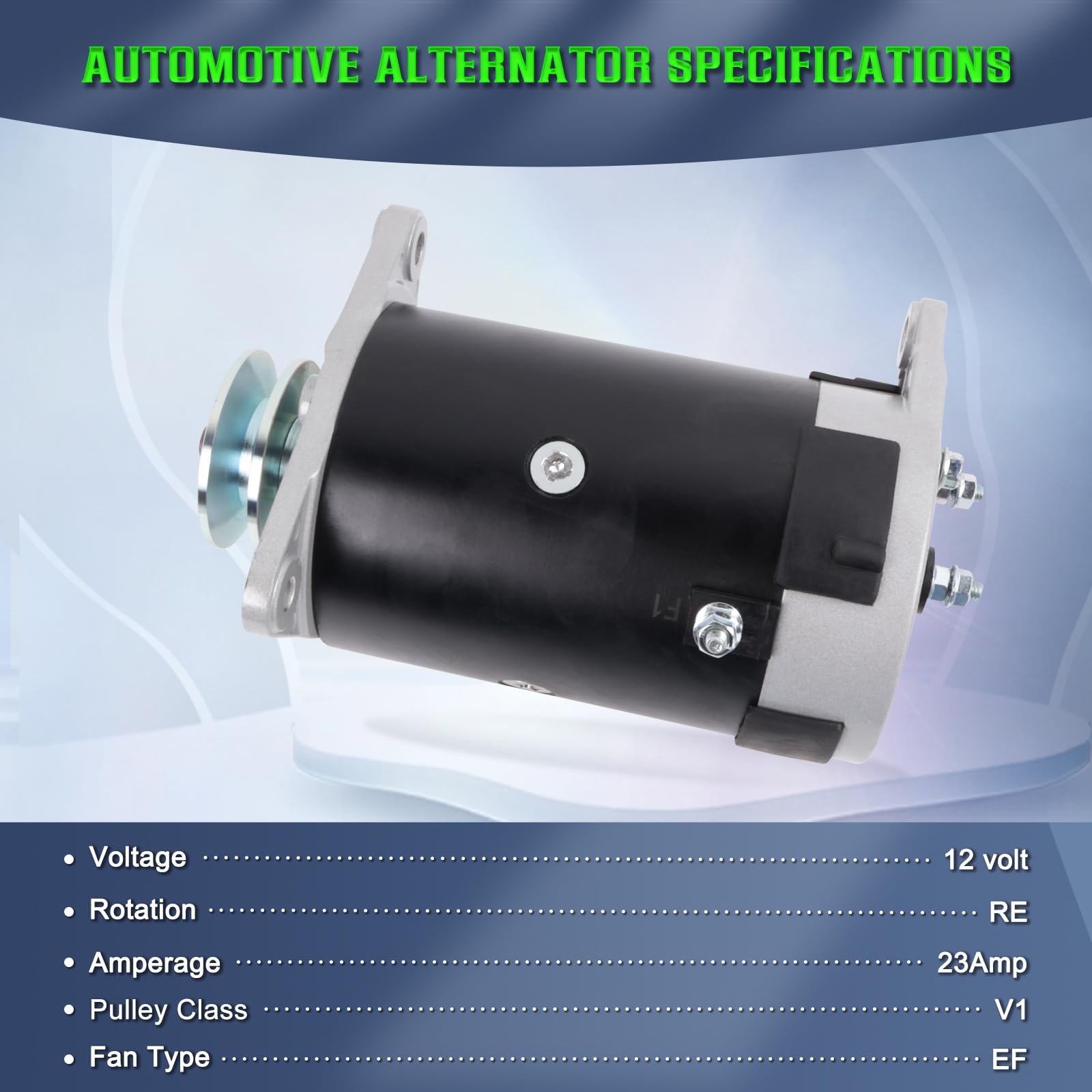 SHICHU Starter Generator fit for 1996-2008 Club Car Golf Carts;Kawasaki FE400?FE290 all years;2001-2010 Toro;80-93 EZ-GO Golf Ca