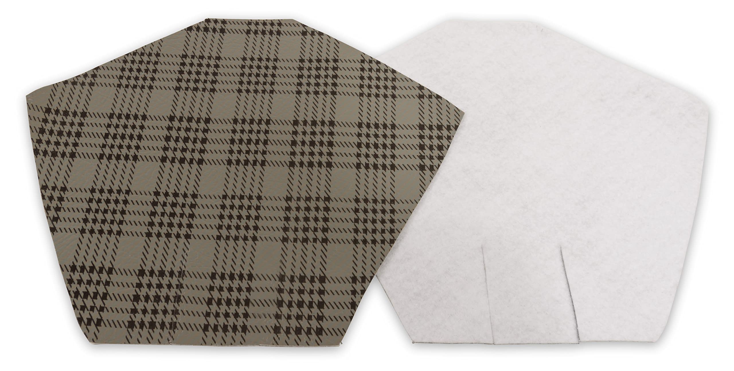 Scott Drake Tm-Fm-Cpcv-65P Vinyl Trunk Mat Plaid Pattern