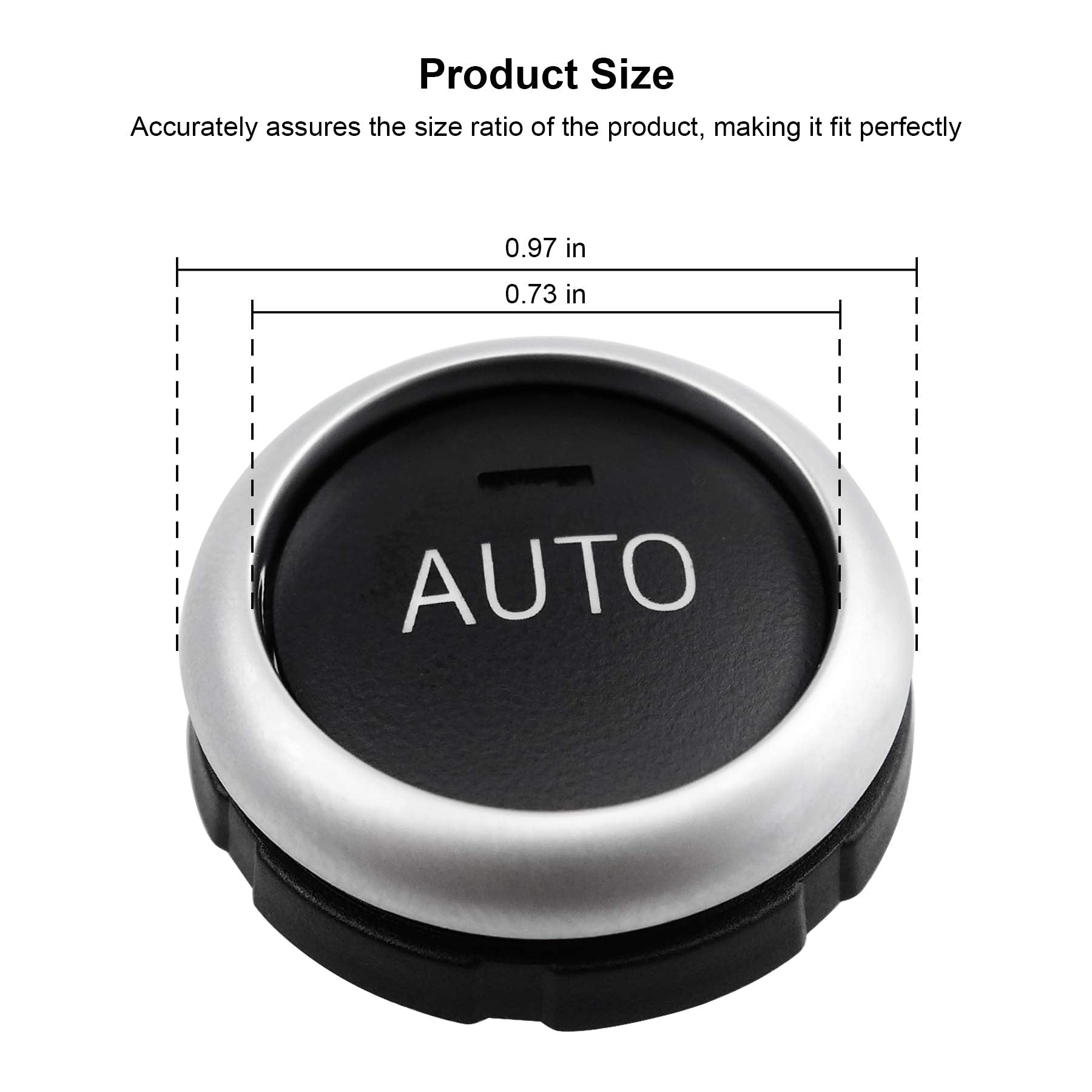 A/C Air Conditioning Knob Control Fit for BMW 5 6 7 X5 X6 Series M5 M6 X5 X6 520i 528i 530i 535i 550i 640i 650i 730Li 740Li 750L