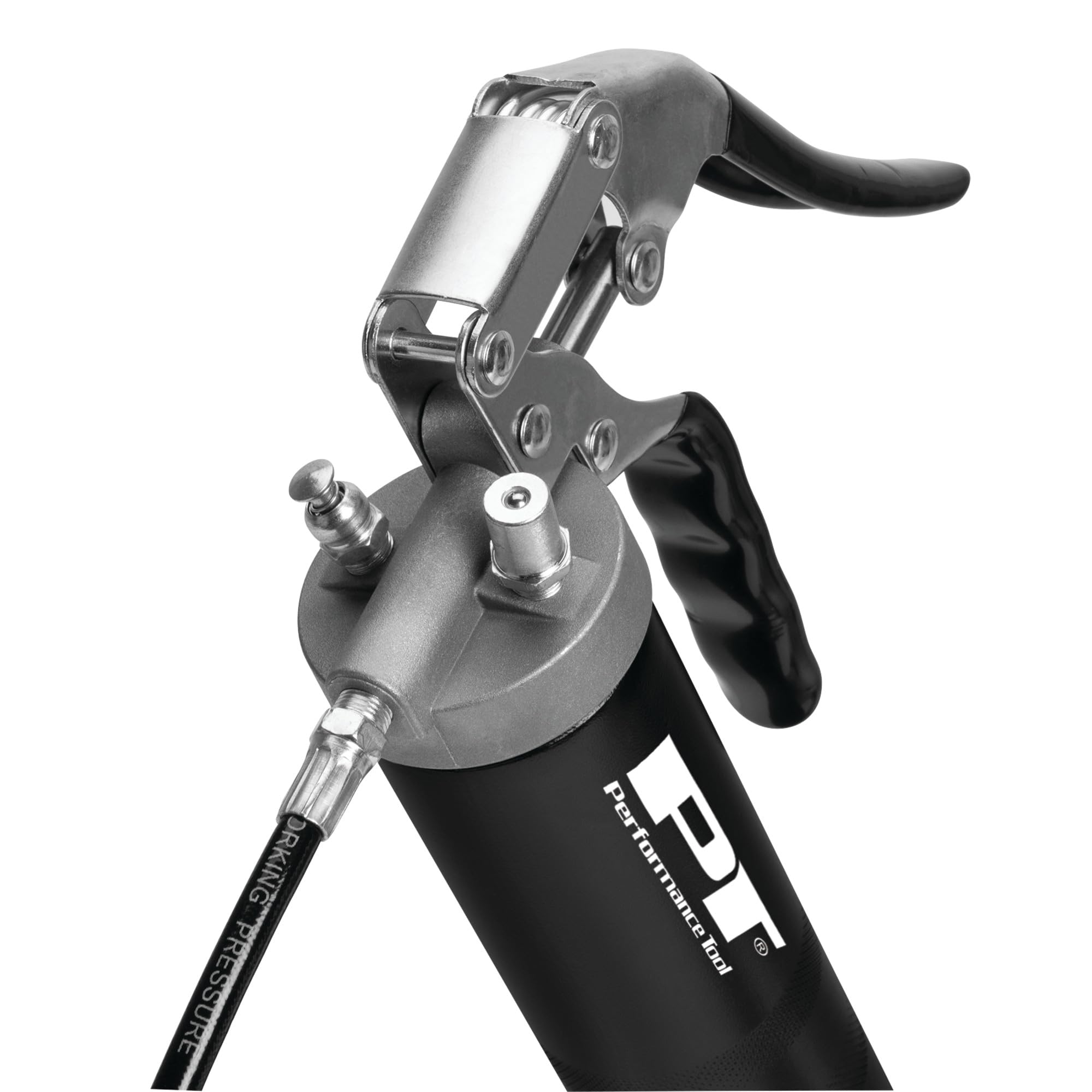 Performance Tool W54204 Professional 14Oz Pistol Grip Grease Gun, Ergonomic And Efficient Lubrication Solution For Industrial And Automotive Applications.