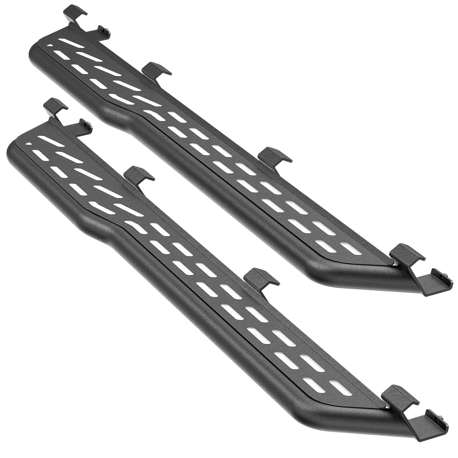 EYOUHZ for Bronco Running Boards Side Steps Compatible with 2021 2022 2023 2024 2025 Ford Bronco 4 Doors with The Rock Rails, Re